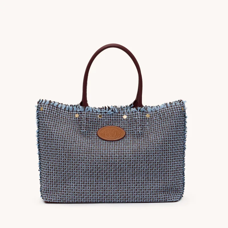 Olympia Tote | Blueberry Sorbet/Gold made by Hammitt