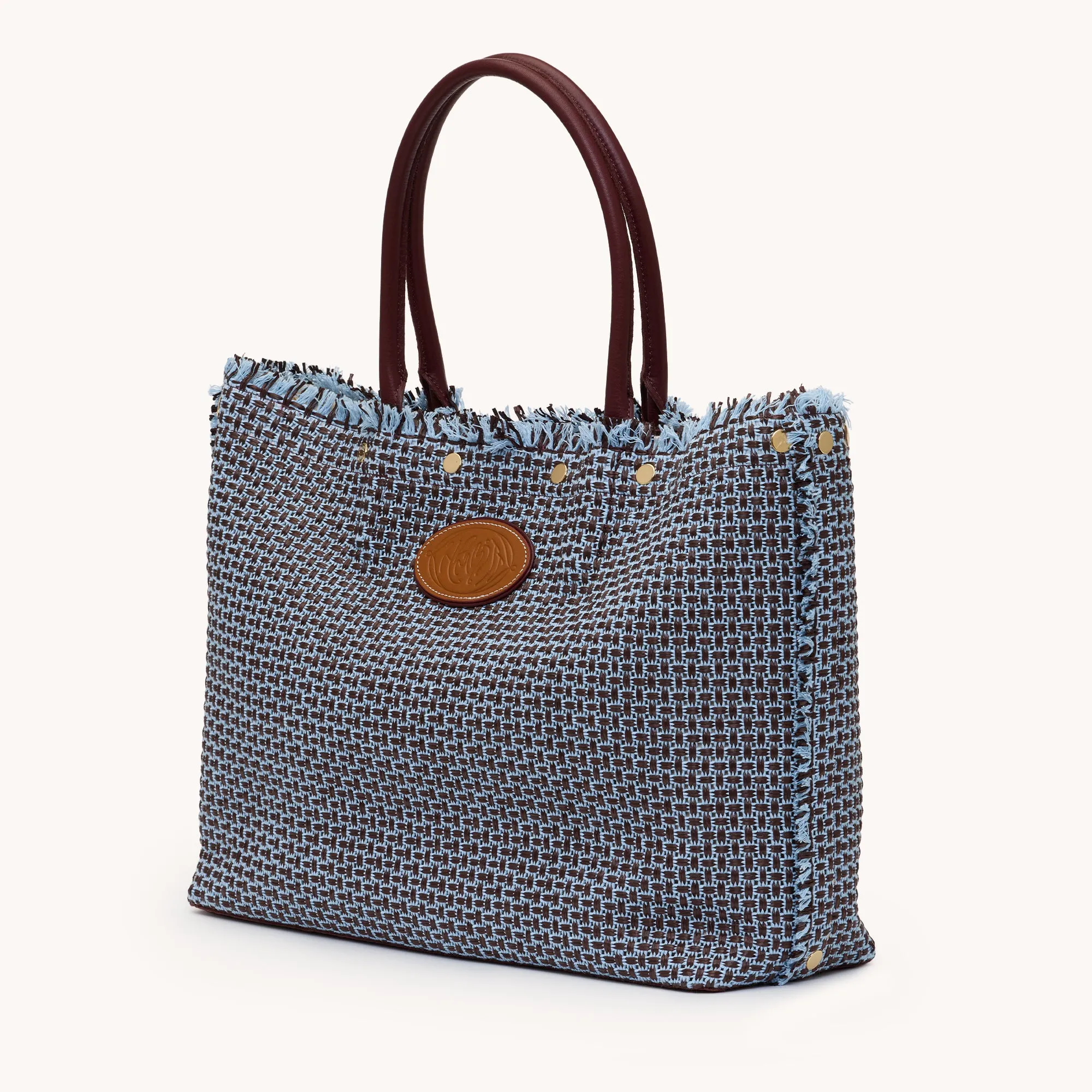 Olympia Tote | Blueberry Sorbet/Gold sold by Hammitt product image thumbnail 5