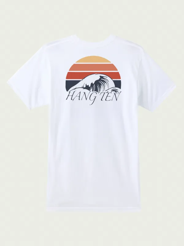 Sea Tide Rainbow Tee sold by Hang Ten