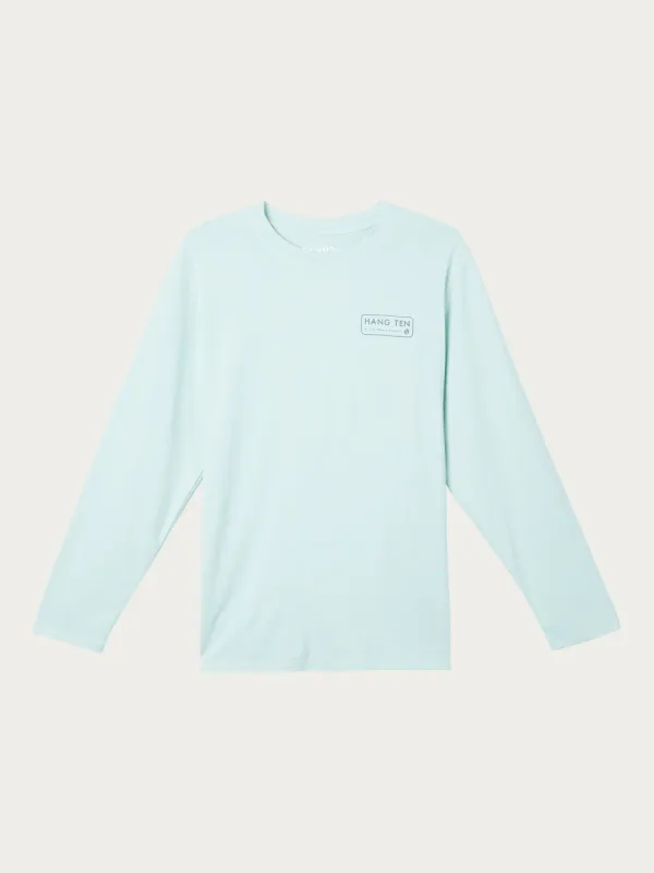 Defense Long Sleeve Sun Shirt sold by Hang Ten