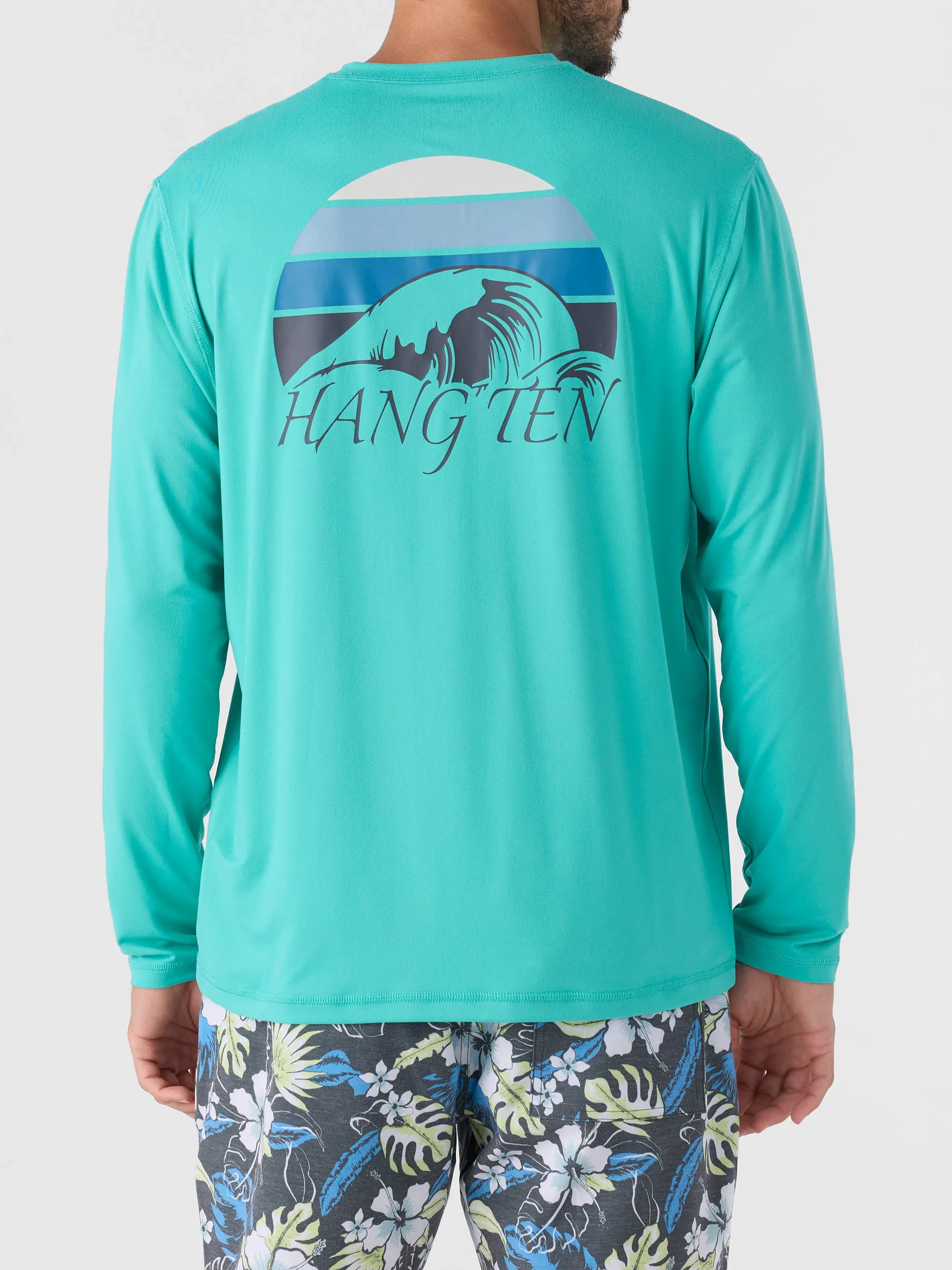 Tidal Long Sleeve UPF Sun Tee sold by Hang Ten product image thumbnail 5