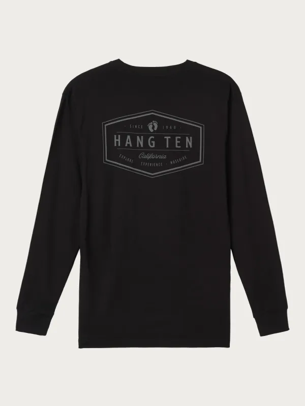 Salty Long Sleeve Tee sold by Hang Ten