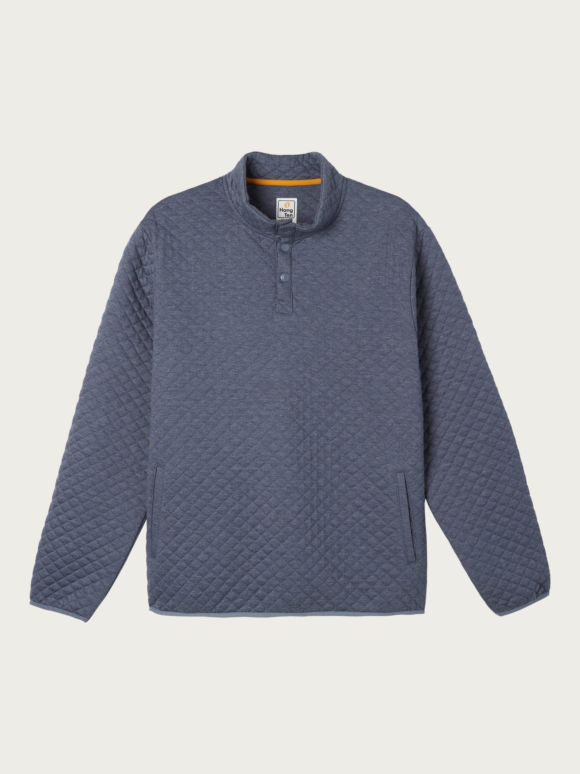 Salty Quilted Pullover Fleece sold by Hang Ten