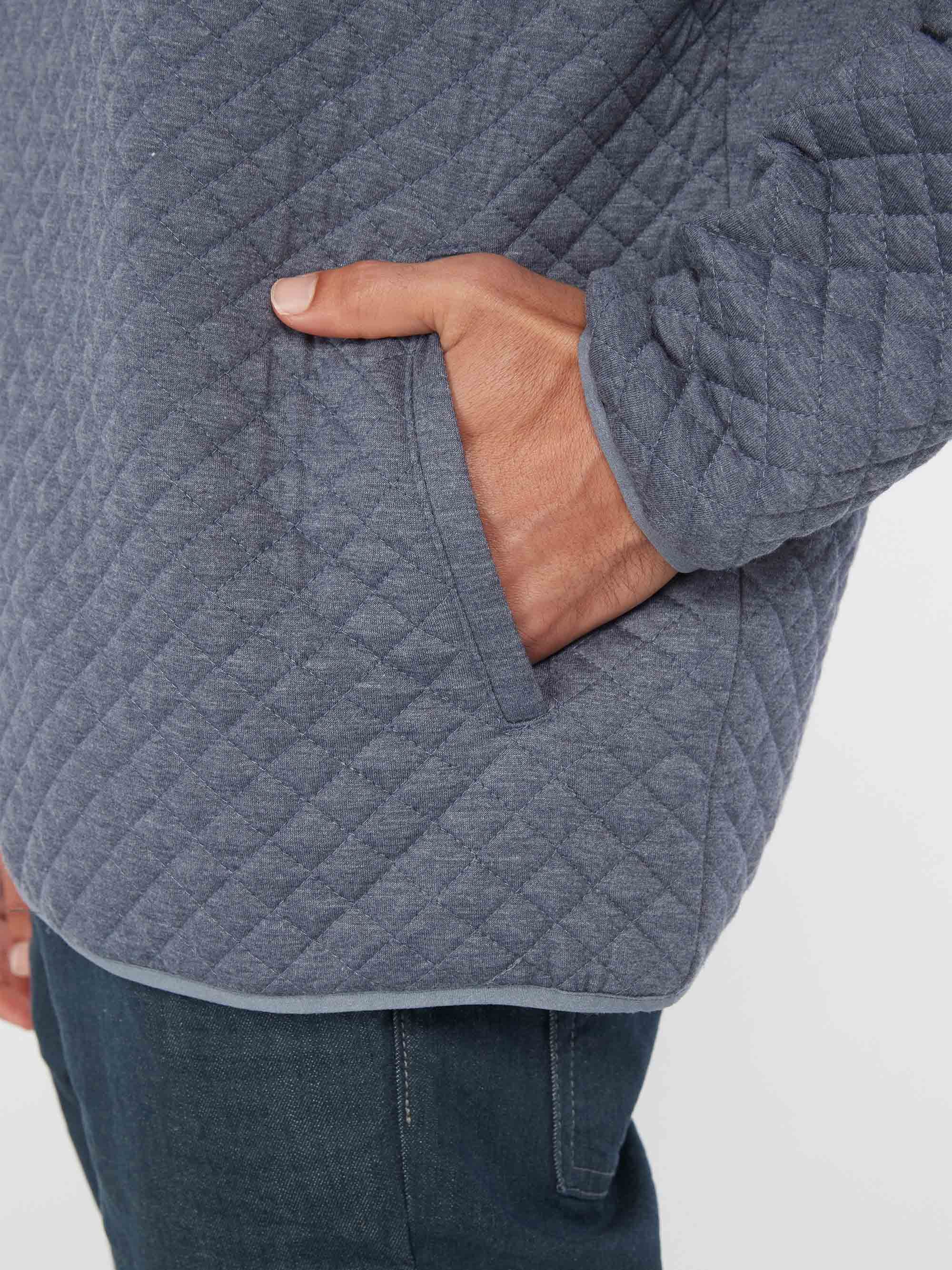 Salty Quilted Pullover Fleece sold by Hang Ten product image thumbnail 6