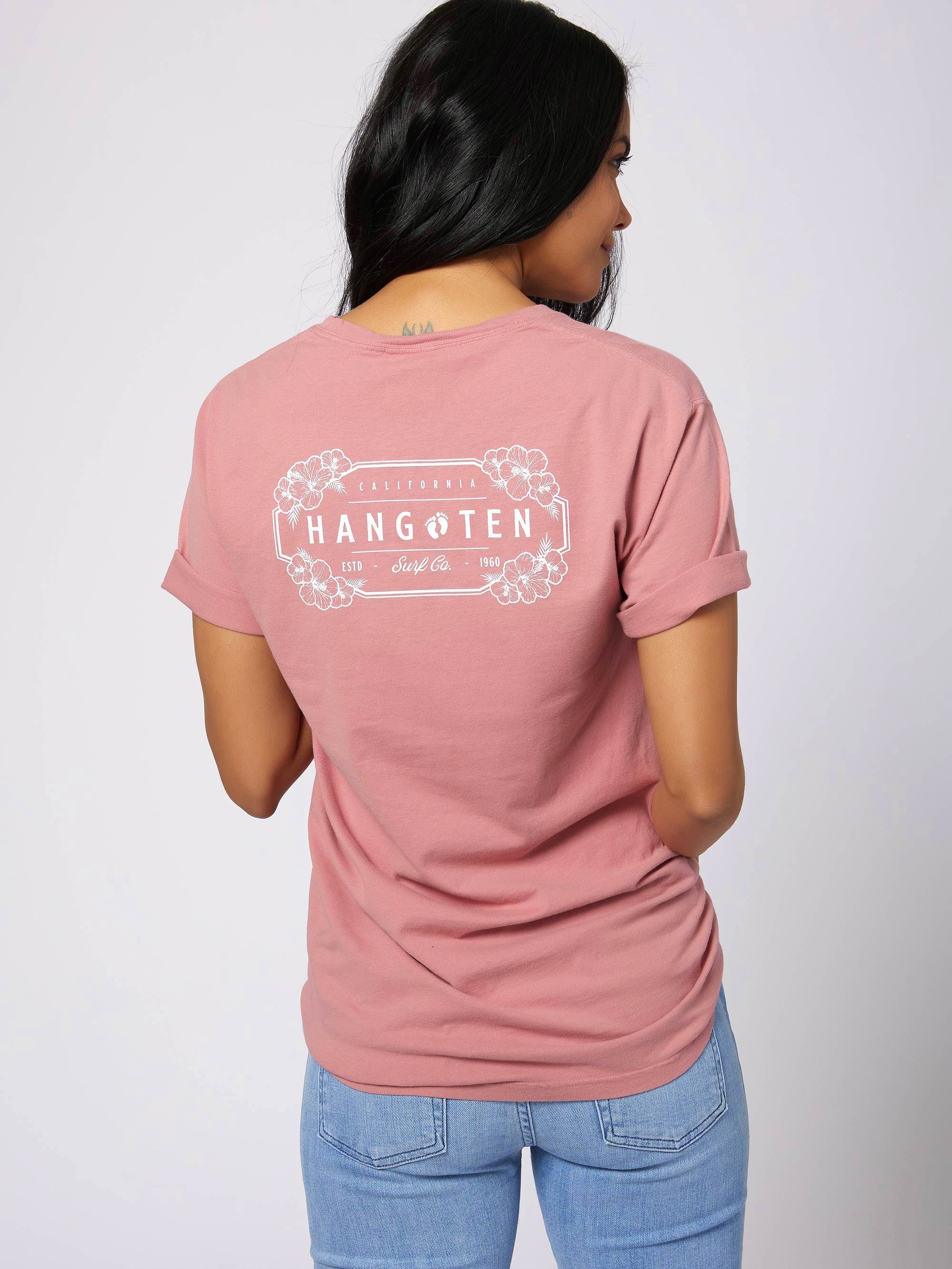 Hibiscus Frame Tee sold by Hang Ten