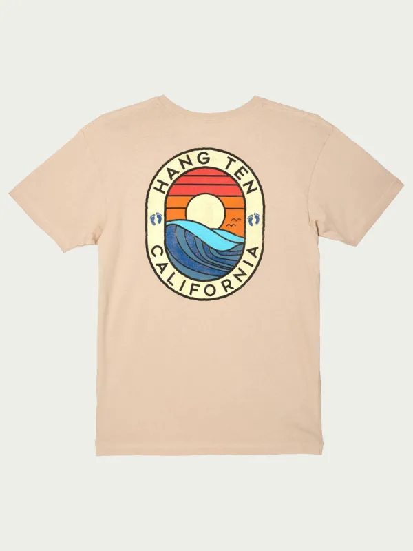 Crested Tee sold by Hang Ten