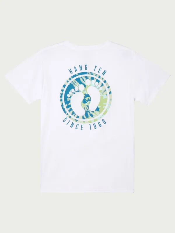Foot Print Tee sold by Hang Ten