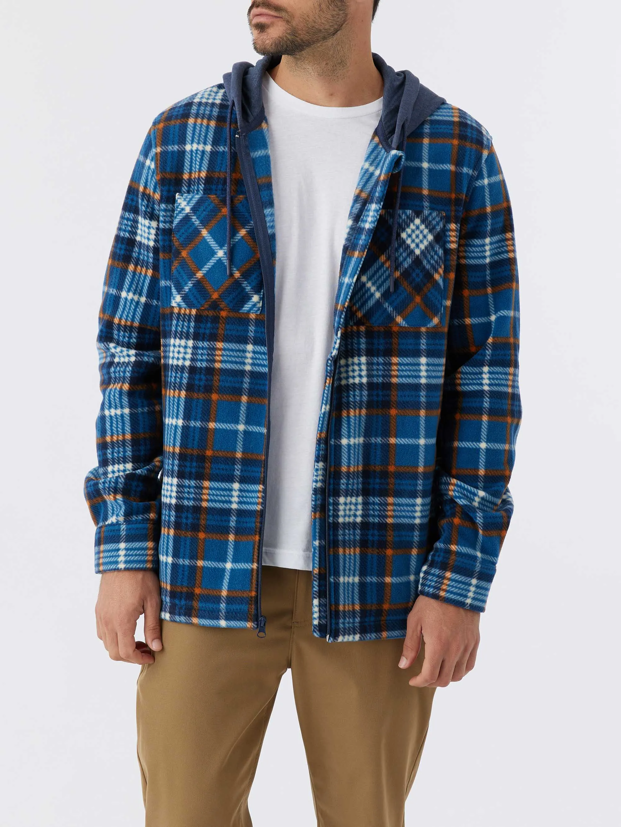 Cameron Hooded Zip Fleece sold by Hang Ten product image thumbnail 2
