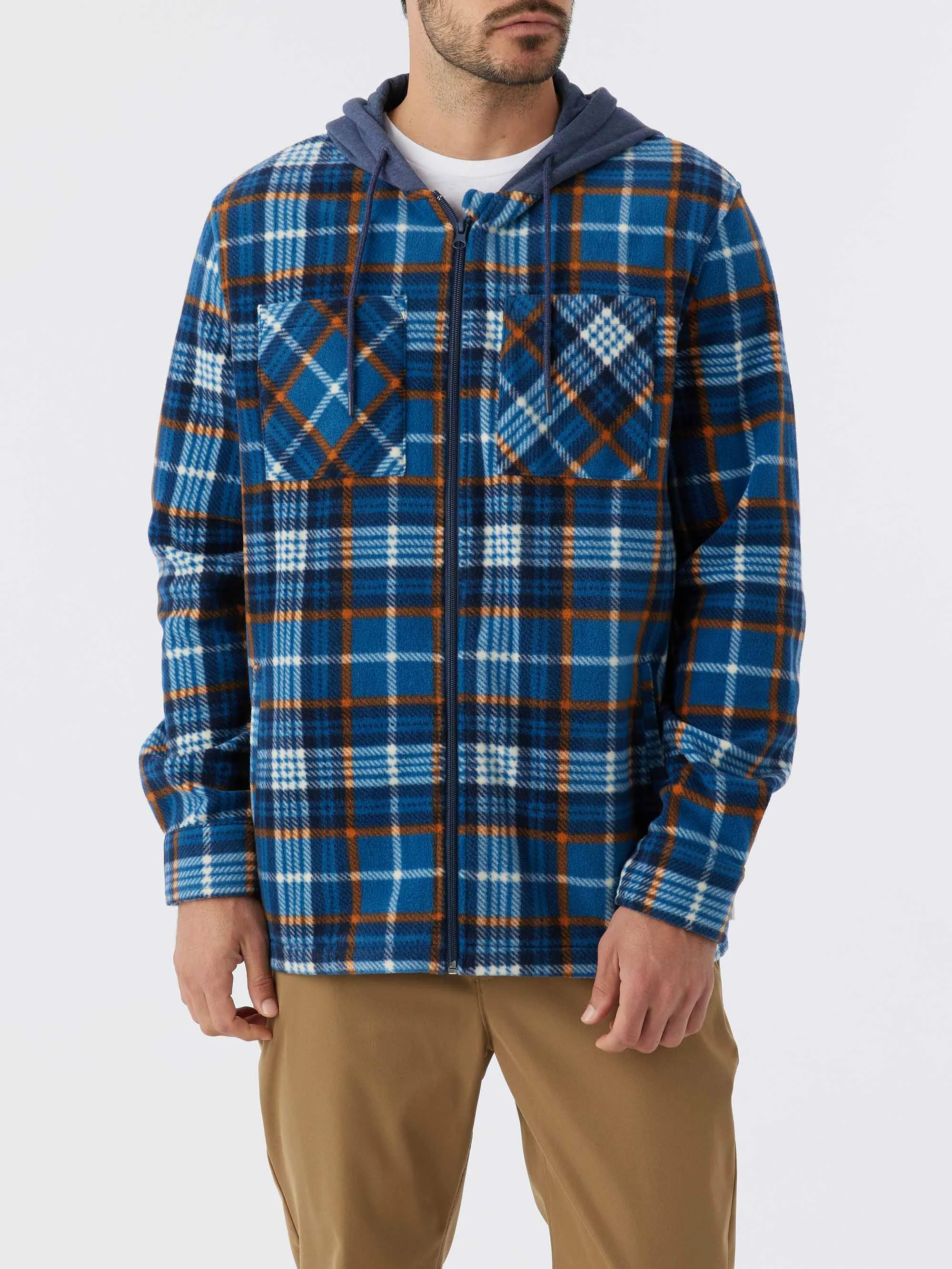 Cameron Hooded Zip Fleece sold by Hang Ten product image thumbnail 5
