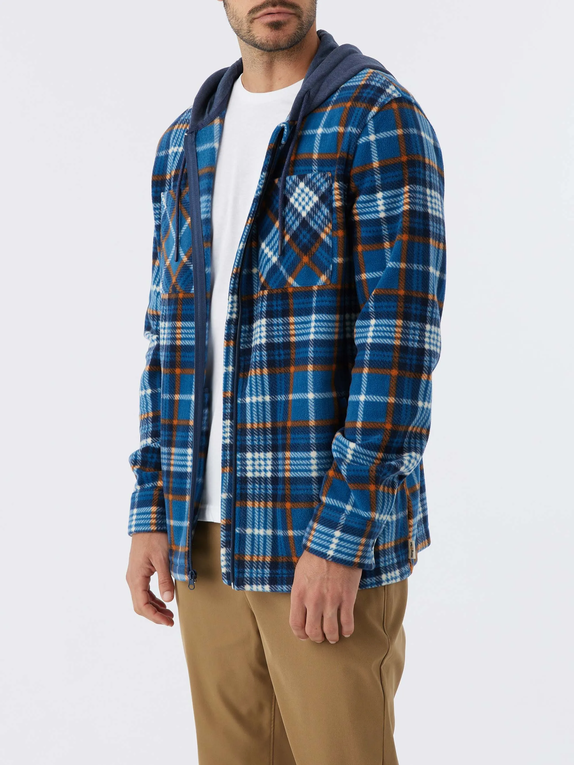 Cameron Hooded Zip Fleece sold by Hang Ten product image thumbnail 4