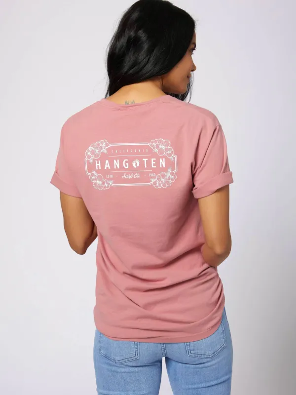 Hibiscus Frame Tee sold by Hang Ten