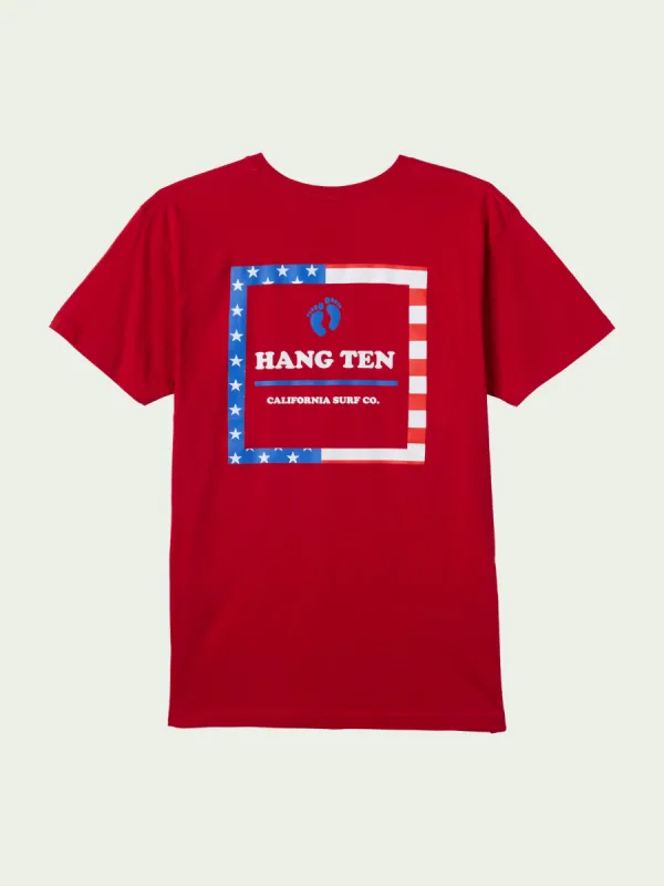 Americana Surf Tee sold by Hang Ten
