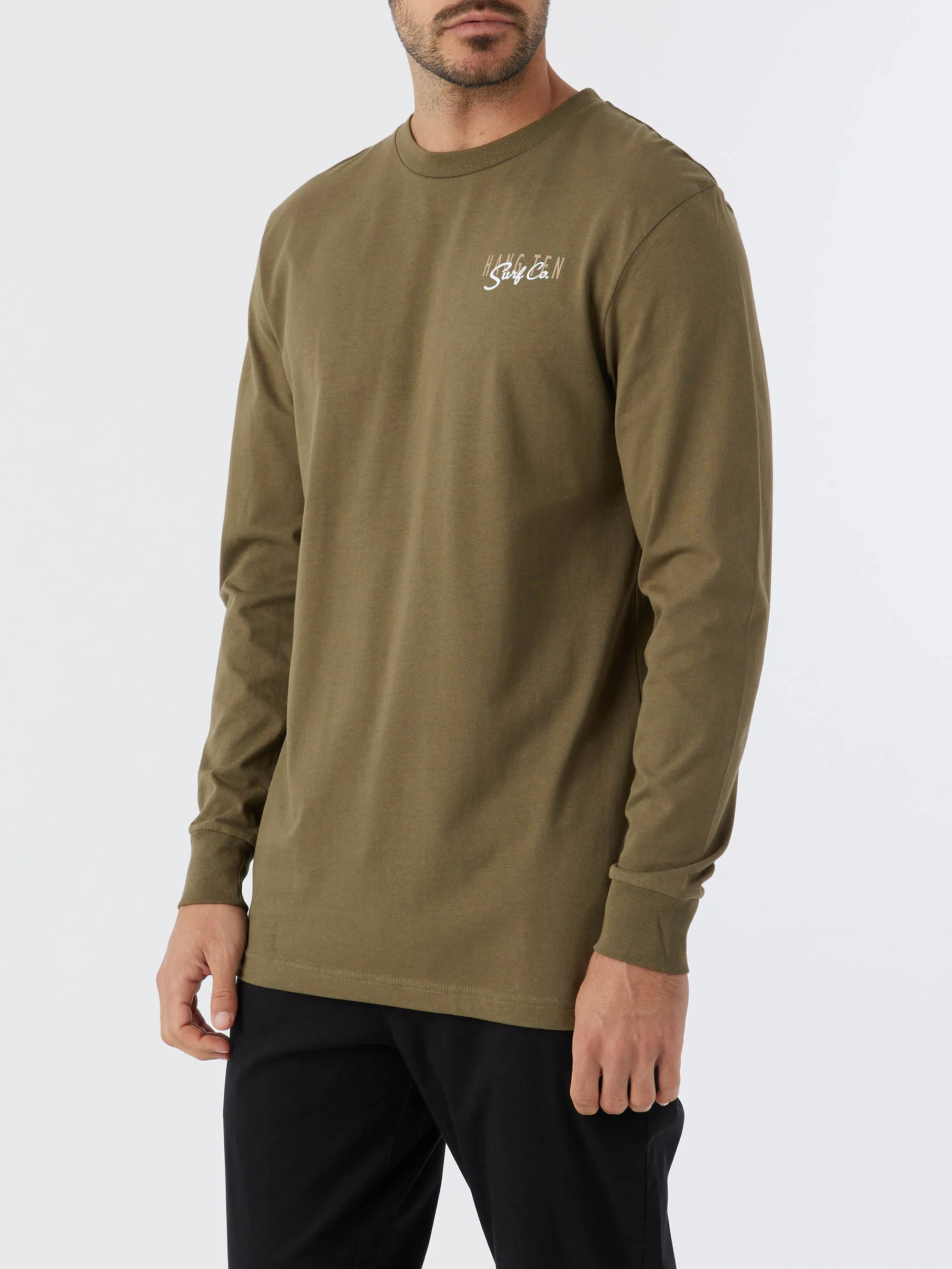 Scripted Surf Long Sleeve Tee sold by Hang Ten product image thumbnail 4