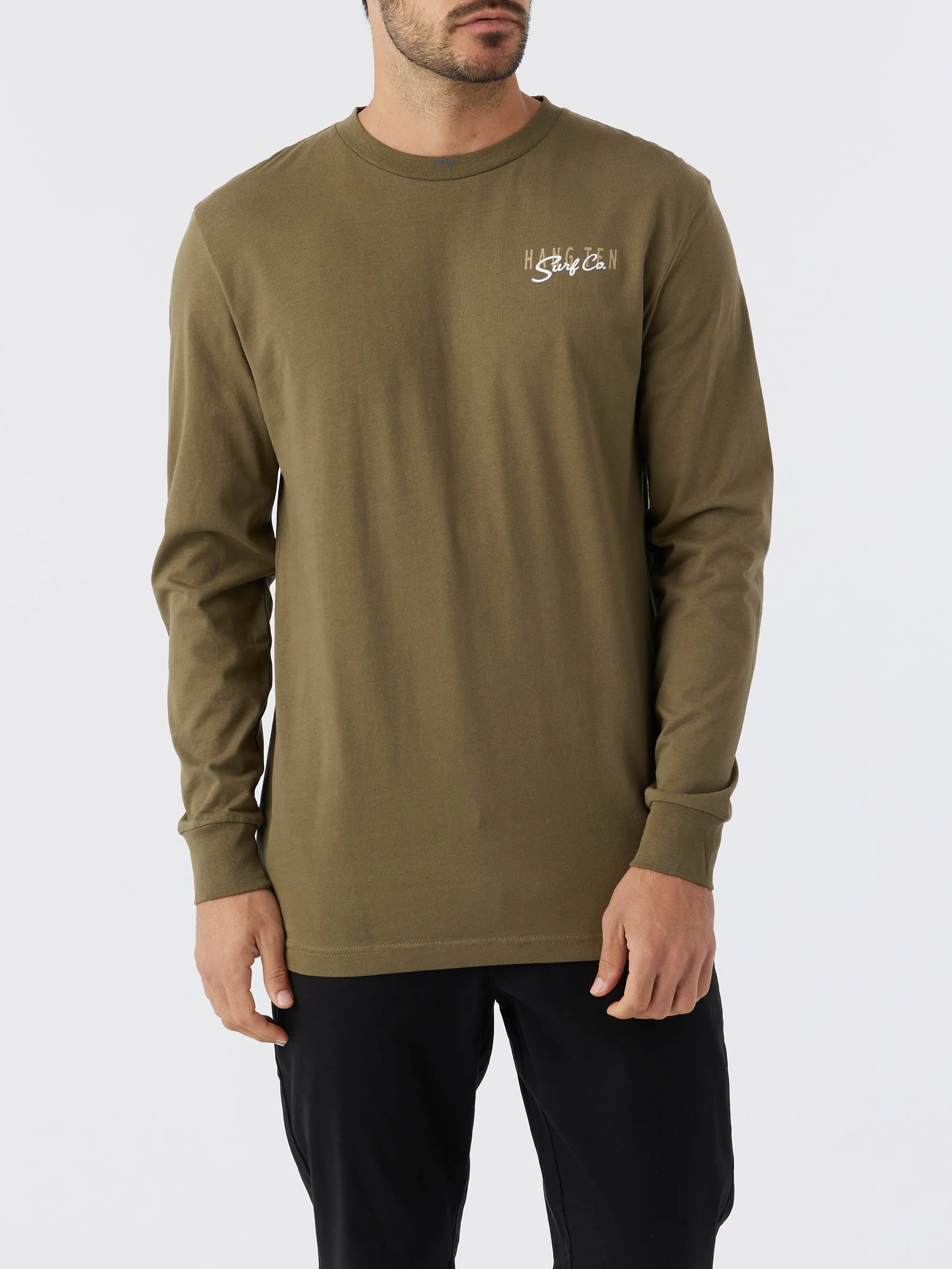 Scripted Surf Long Sleeve Tee sold by Hang Ten product image thumbnail 2