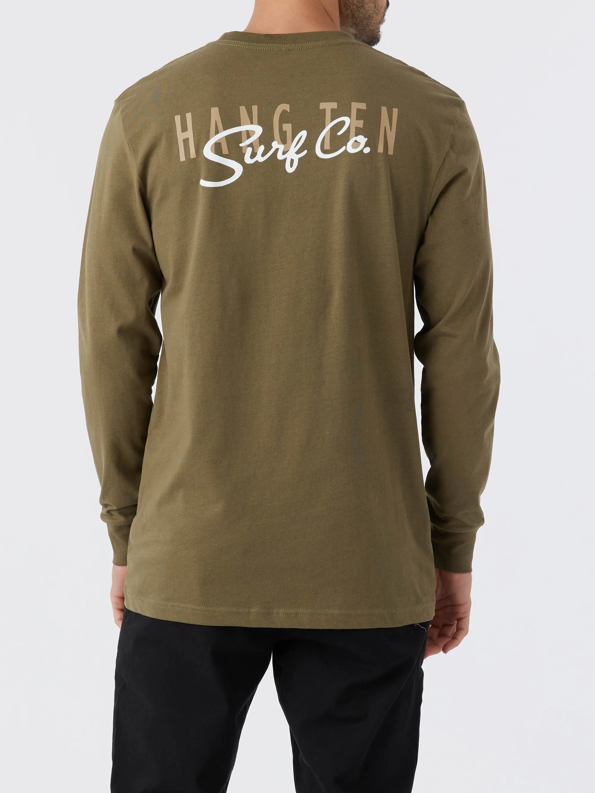 Scripted Surf Long Sleeve Tee sold by Hang Ten product image thumbnail 5