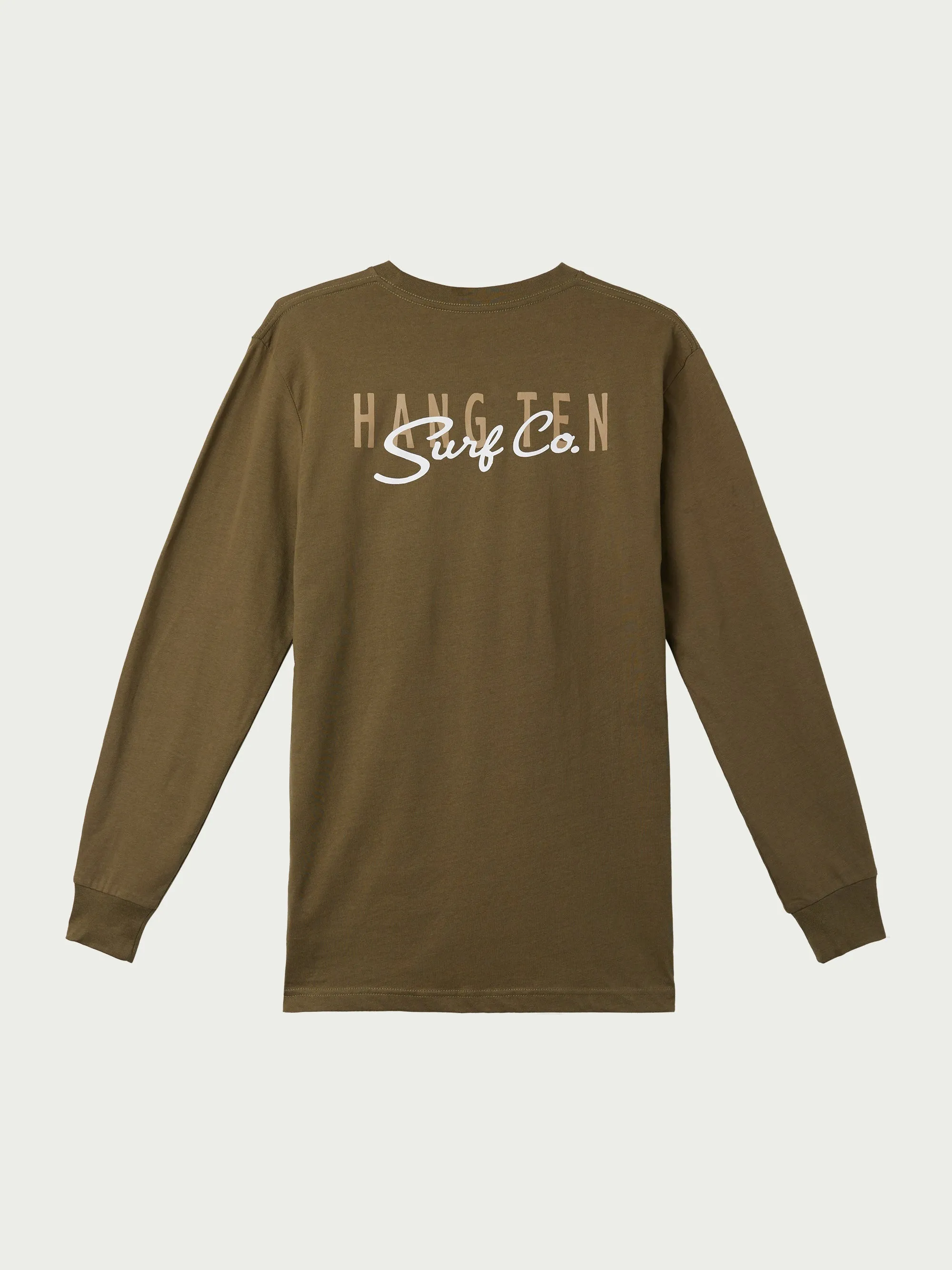 Scripted Surf Long Sleeve Tee sold by Hang Ten