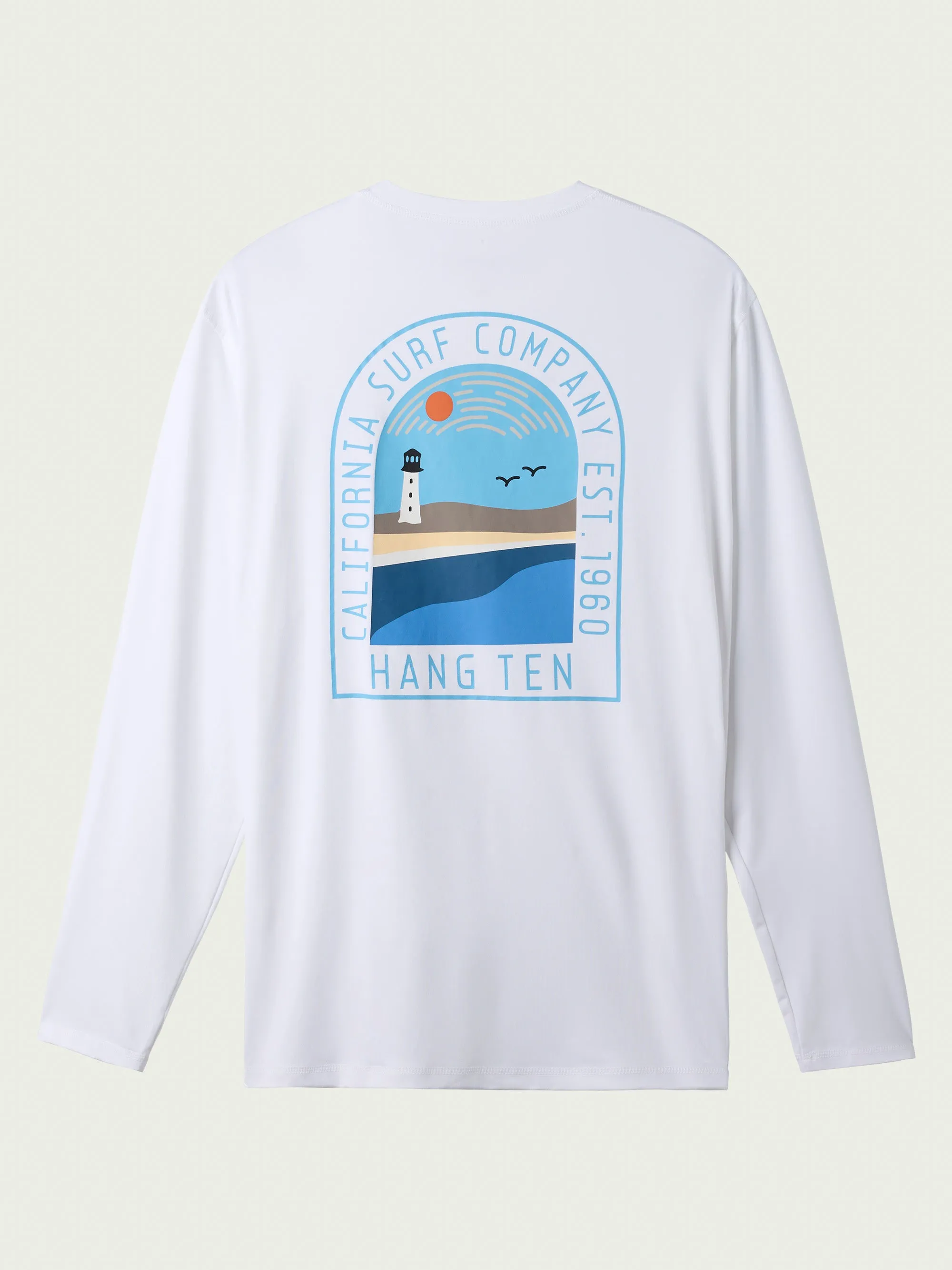 Tidal Long Sleeve Sun Tee sold by Hang Ten