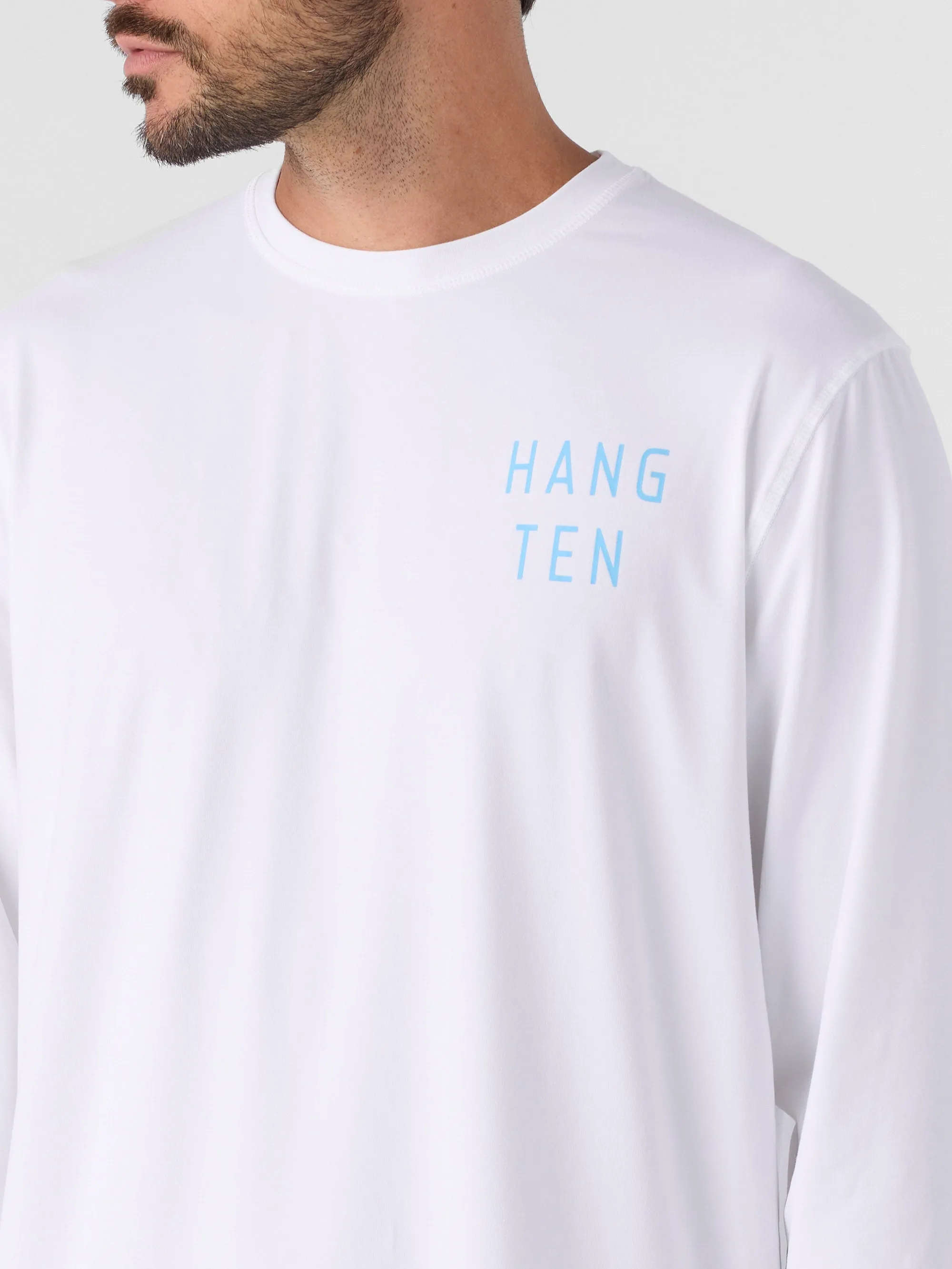 Tidal Long Sleeve Sun Tee sold by Hang Ten product image thumbnail 4