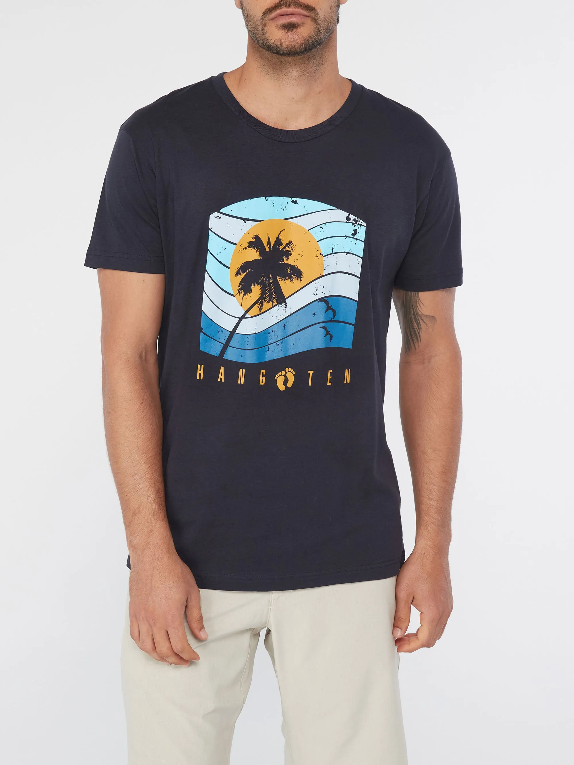 Retro Palm Tee sold by Hang Ten product image thumbnail 2