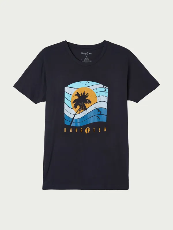 Retro Palm Tee sold by Hang Ten