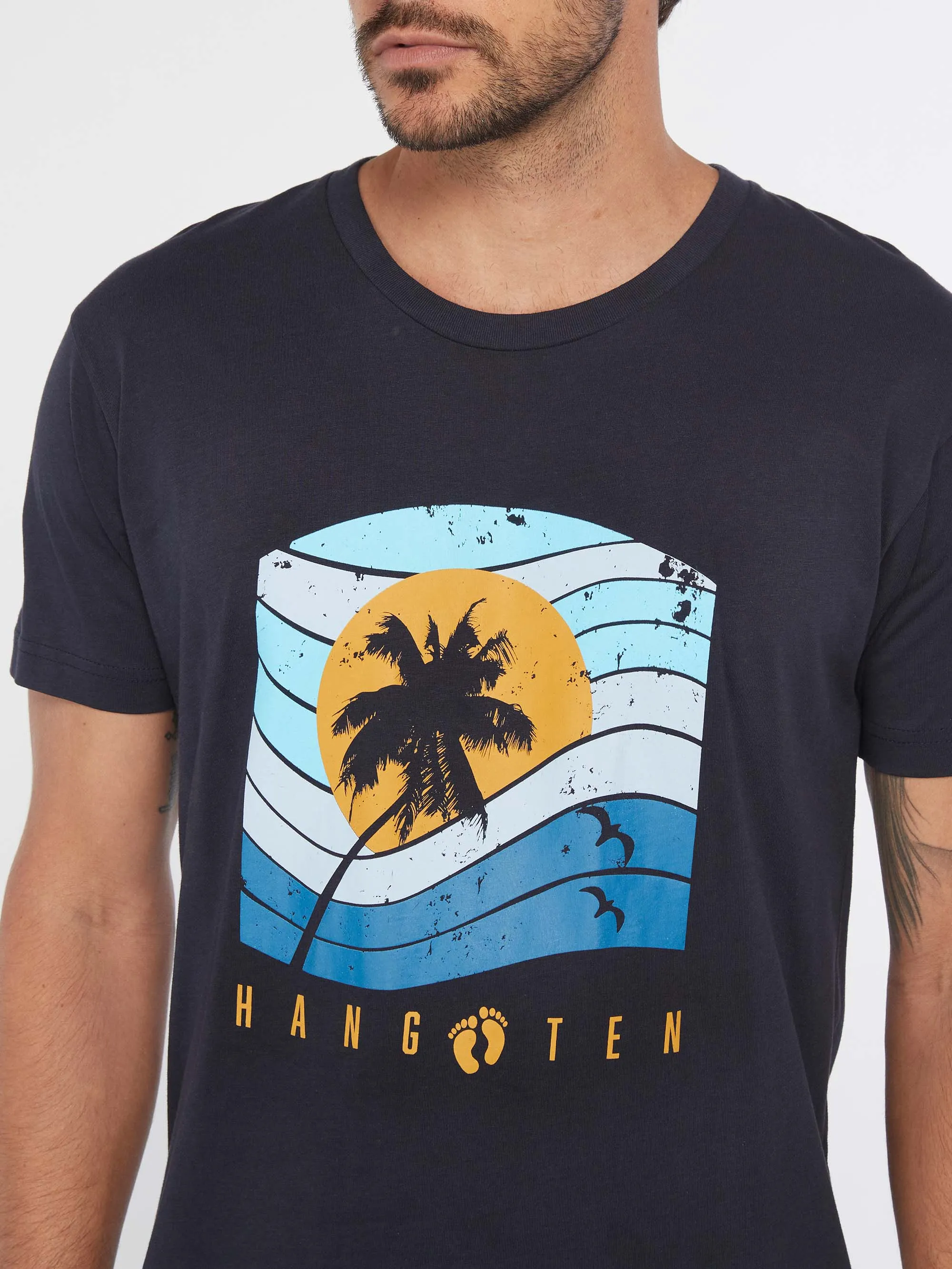 Retro Palm Tee sold by Hang Ten product image thumbnail 3