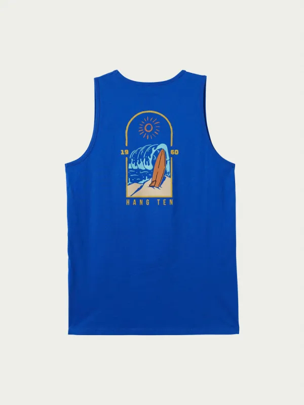 Broken Waves Tank sold by Hang Ten