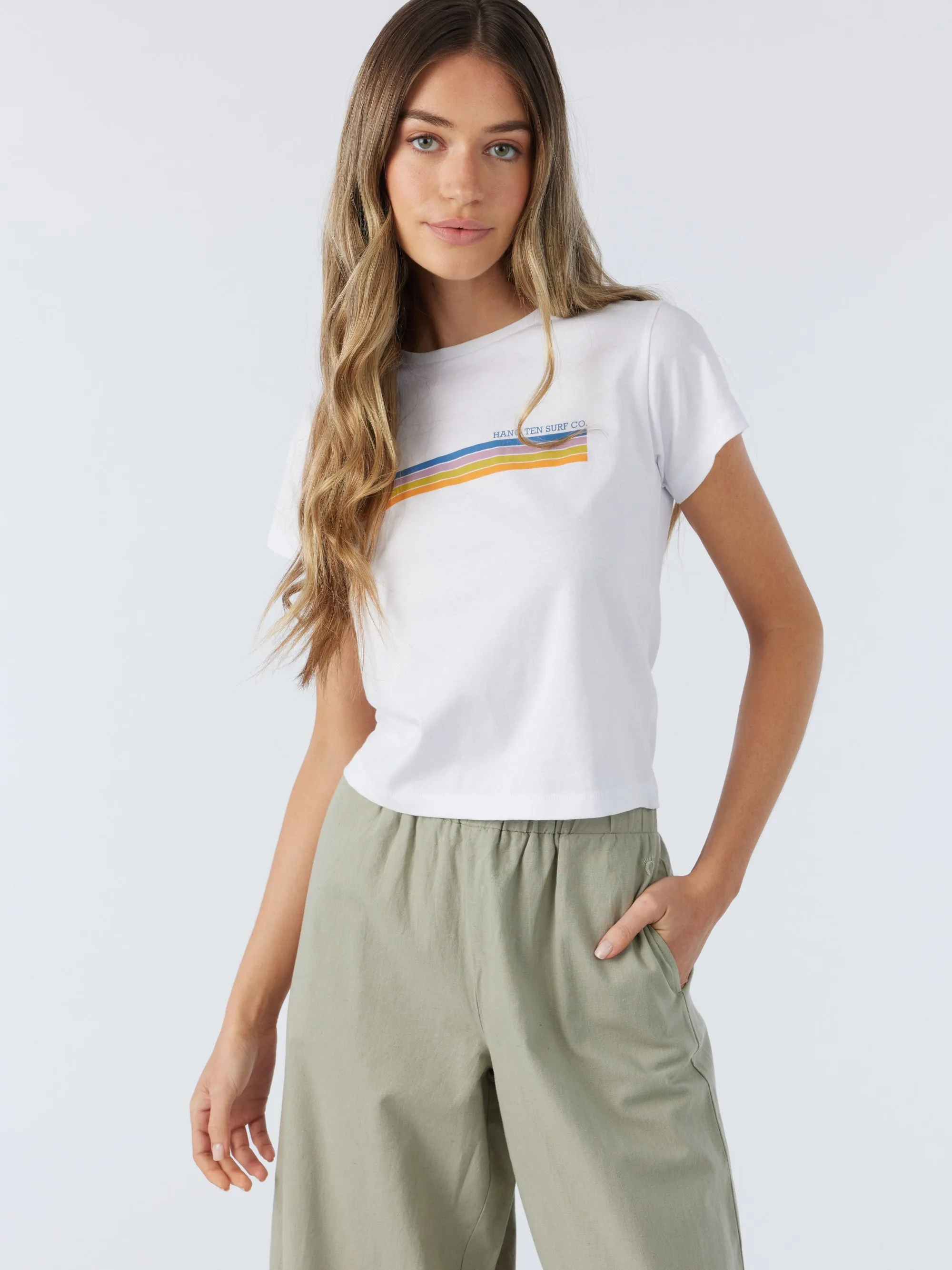 Ocean Sunrise Tee sold by Hang Ten