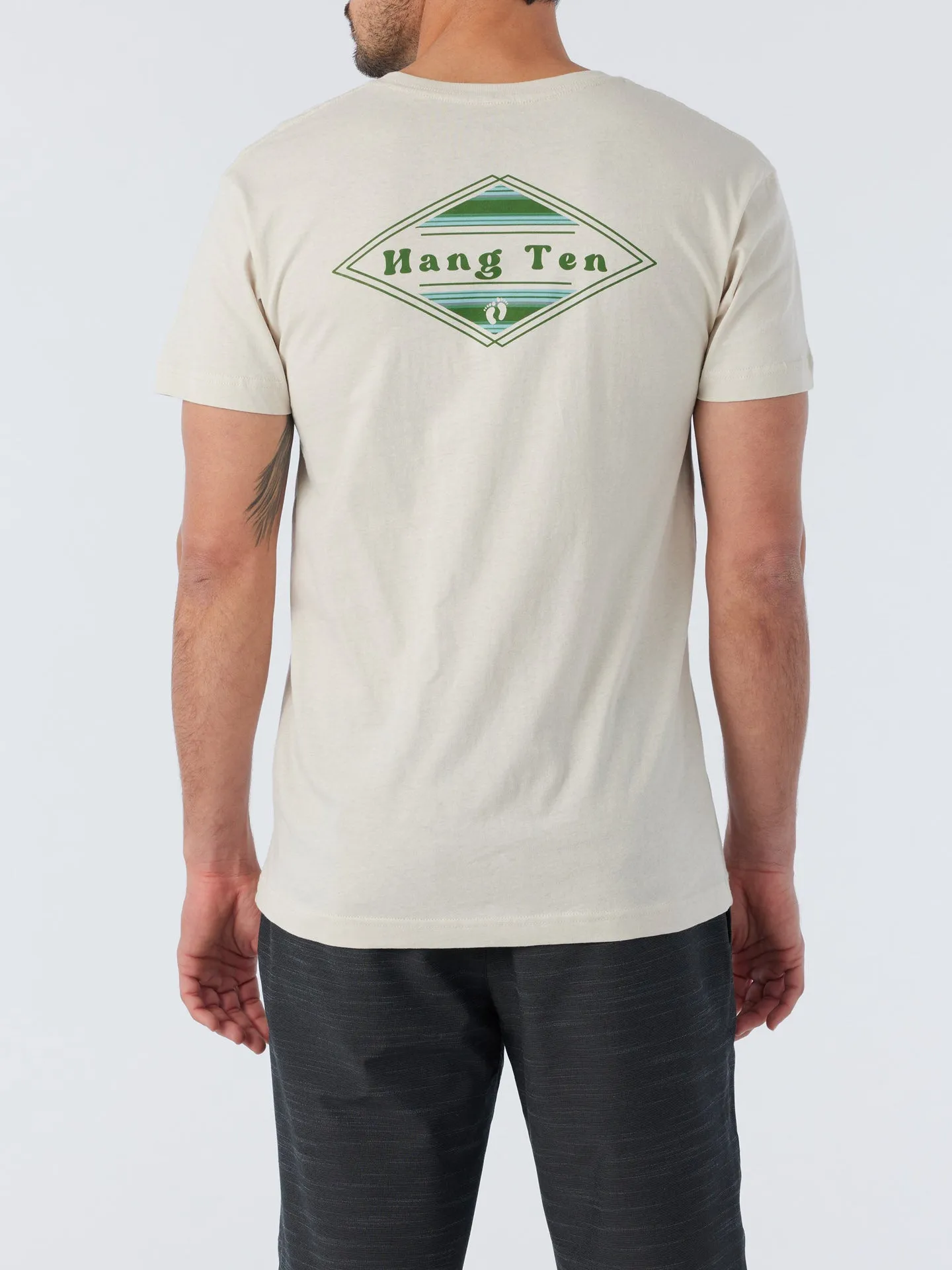 Striped Script Tee sold by Hang Ten product image thumbnail 5