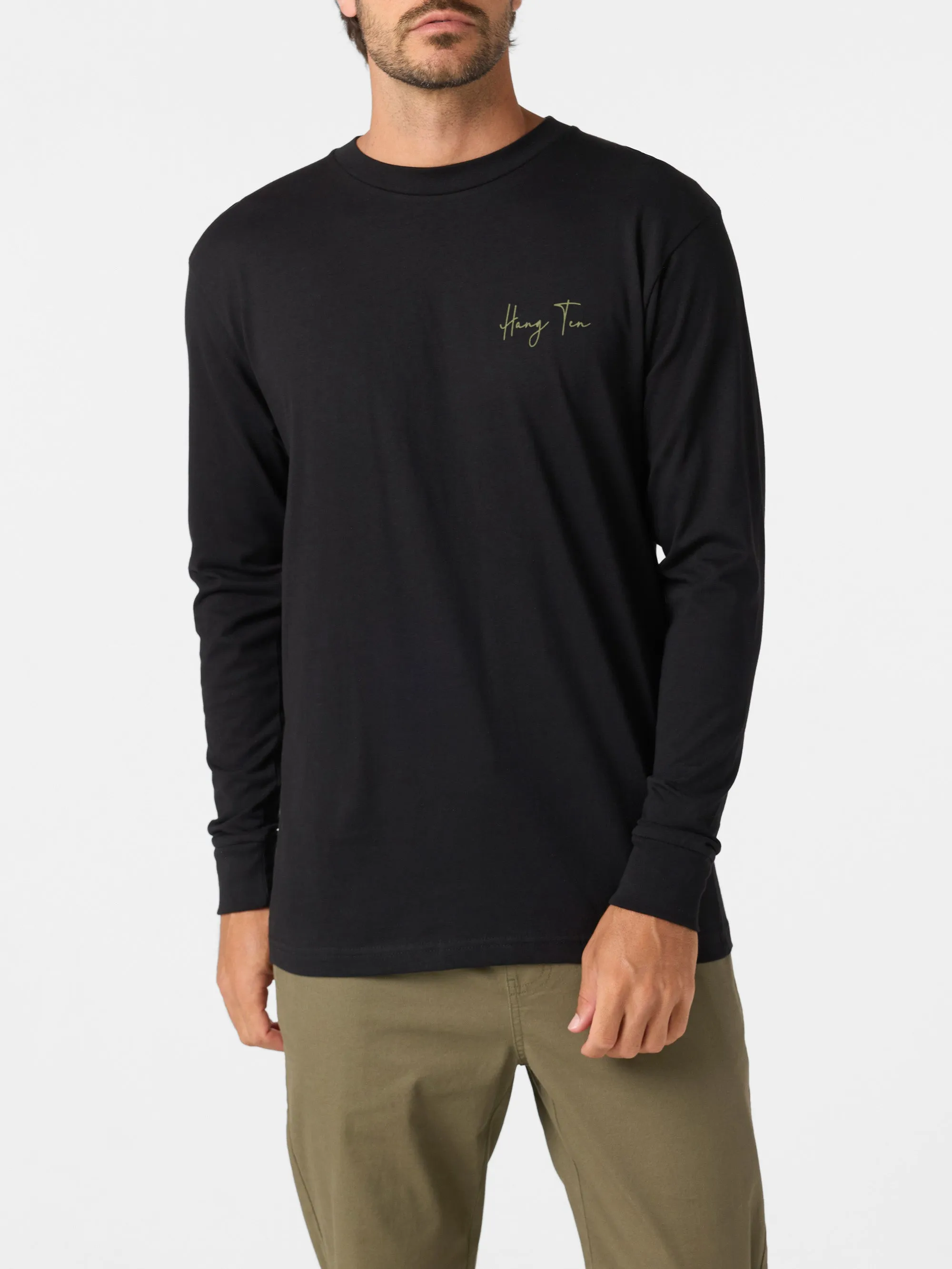 Views of CA Long Sleeve Tee sold by Hang Ten product image thumbnail 2