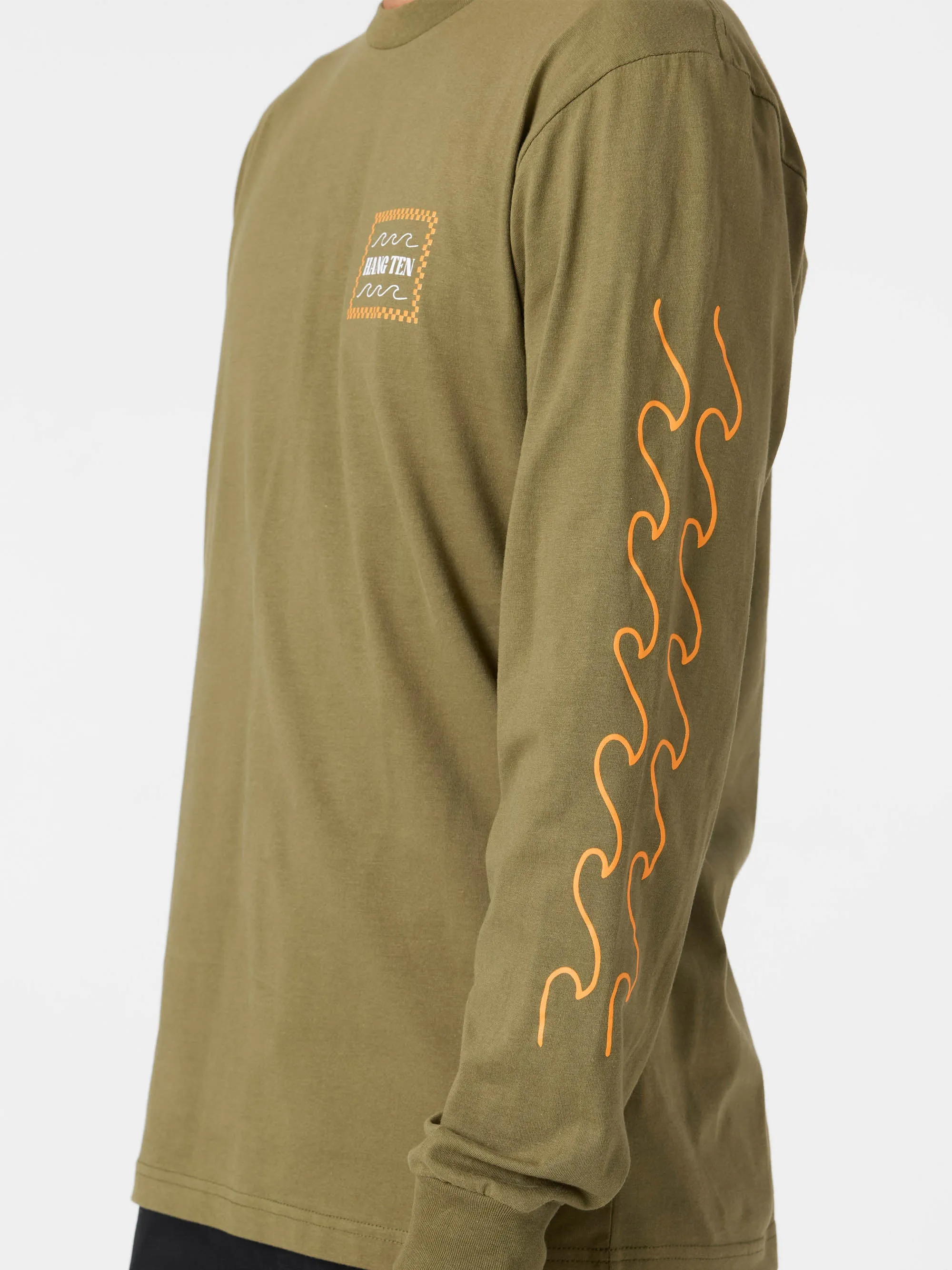 Speckled Surf Long Sleeve Tee sold by Hang Ten product image thumbnail 5