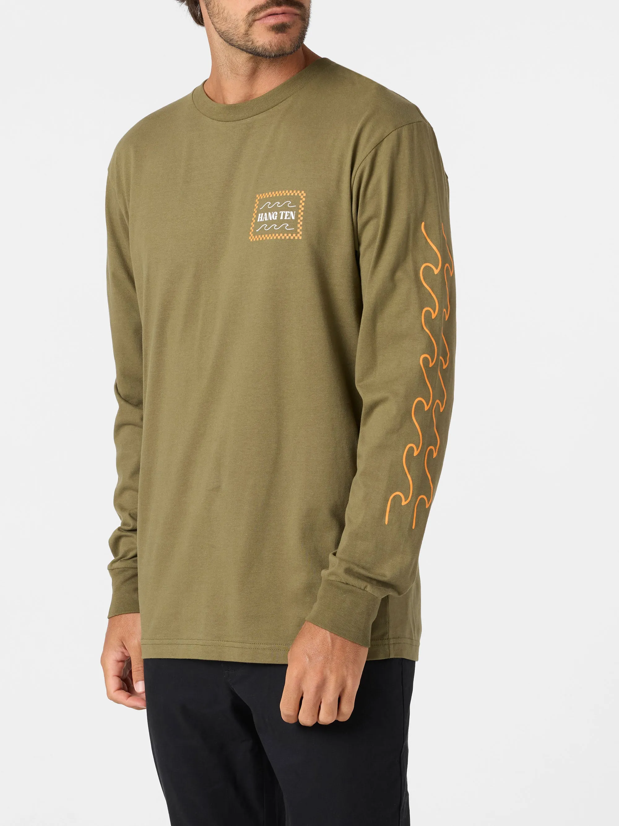 Speckled Surf Long Sleeve Tee sold by Hang Ten product image thumbnail 3