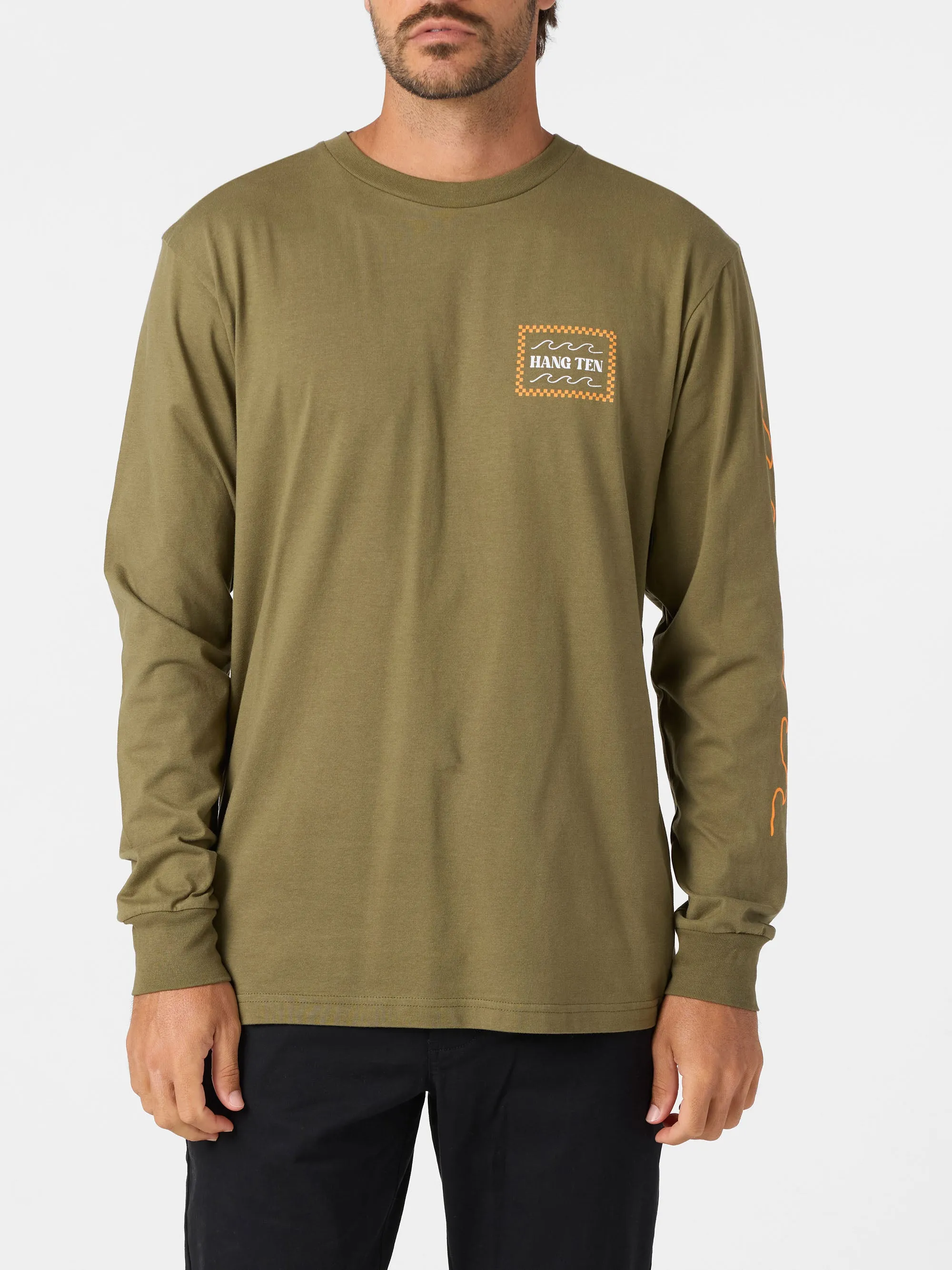 Speckled Surf Long Sleeve Tee sold by Hang Ten product image thumbnail 2