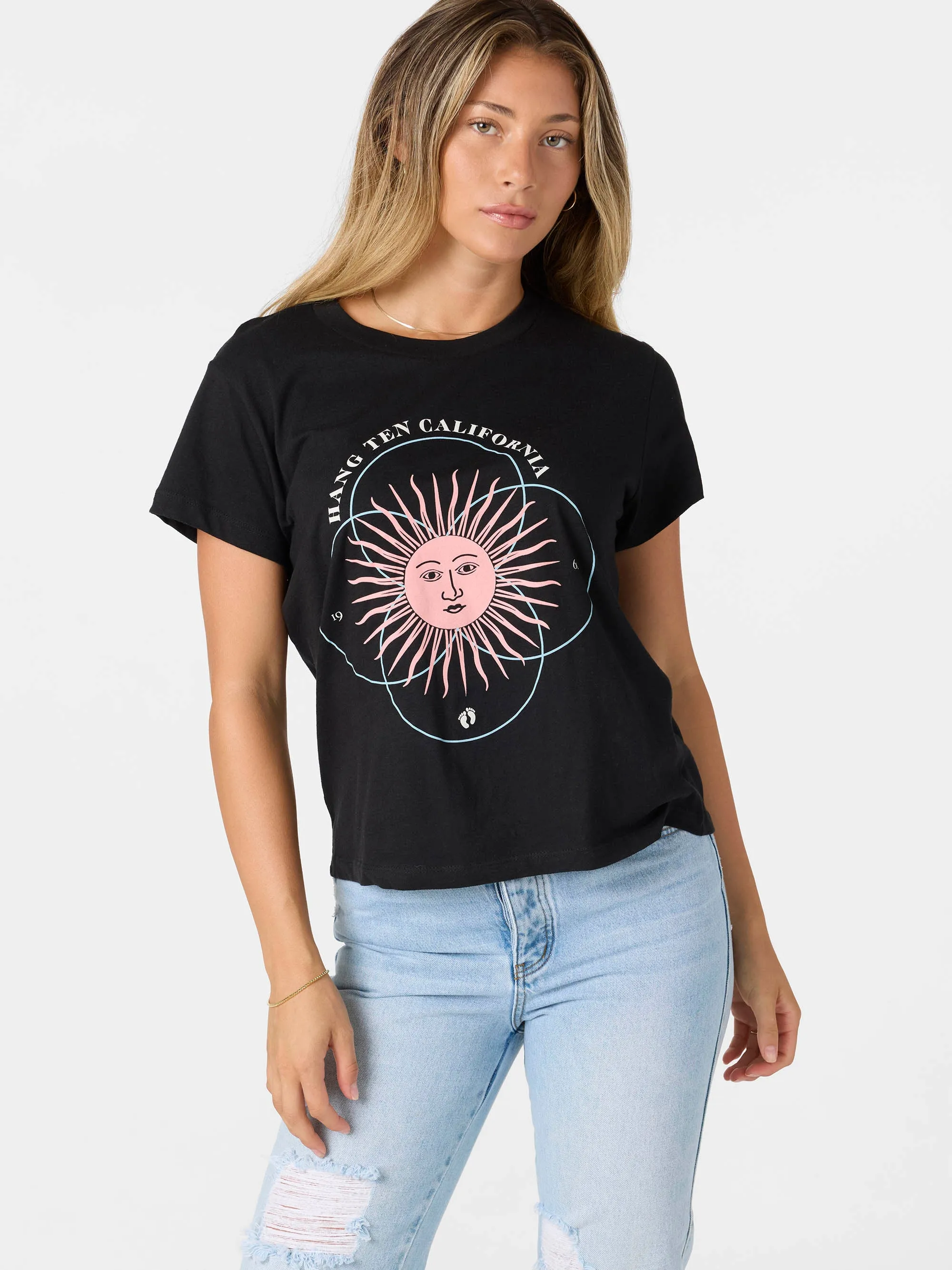 Palm Sun Central Tee sold by Hang Ten