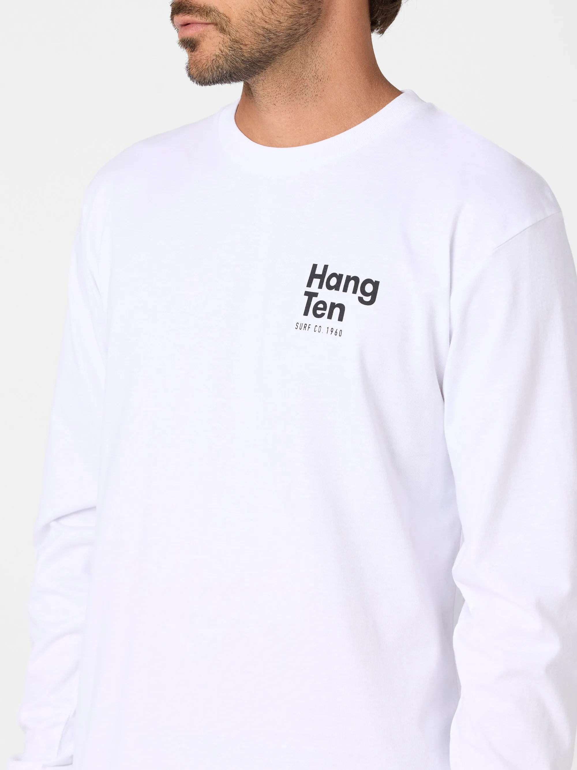 Essential Wave Long Sleeve Tee sold by Hang Ten product image thumbnail 4