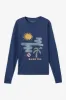 Transparent Beach Long Sleeve Tee sold by Hang Ten
