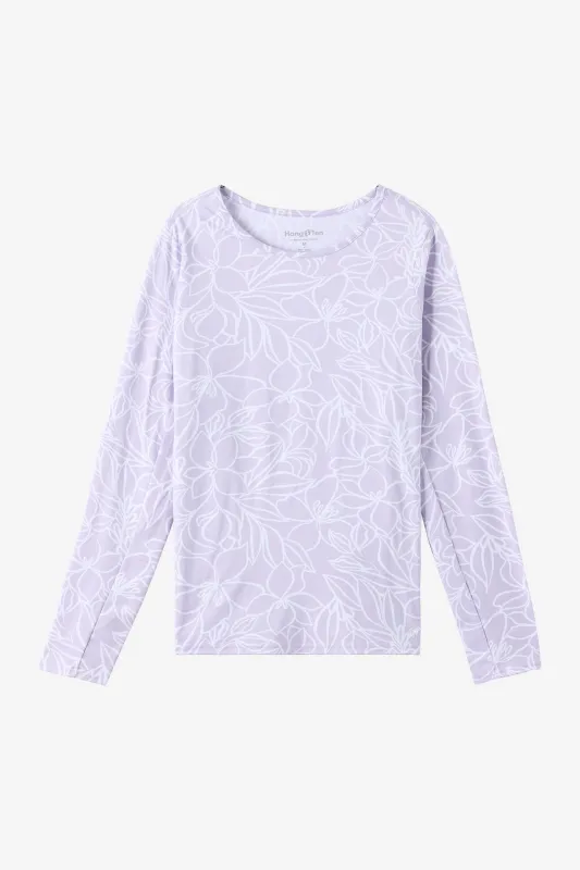 Solara Long Sleeve Sun Tee sold by Hang Ten