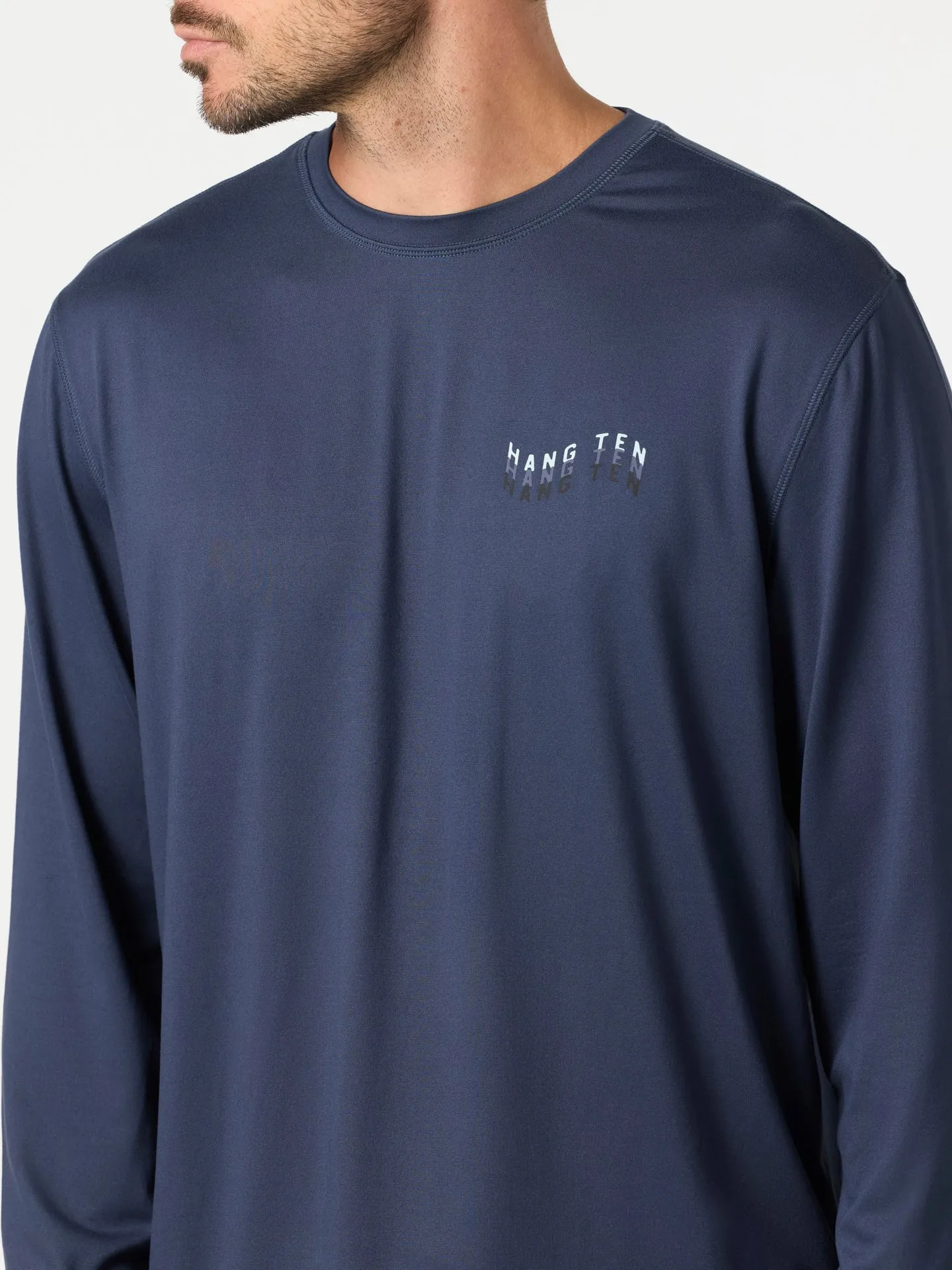 Coastline Long Sleeve Sun Tee sold by Hang Ten product image thumbnail 5