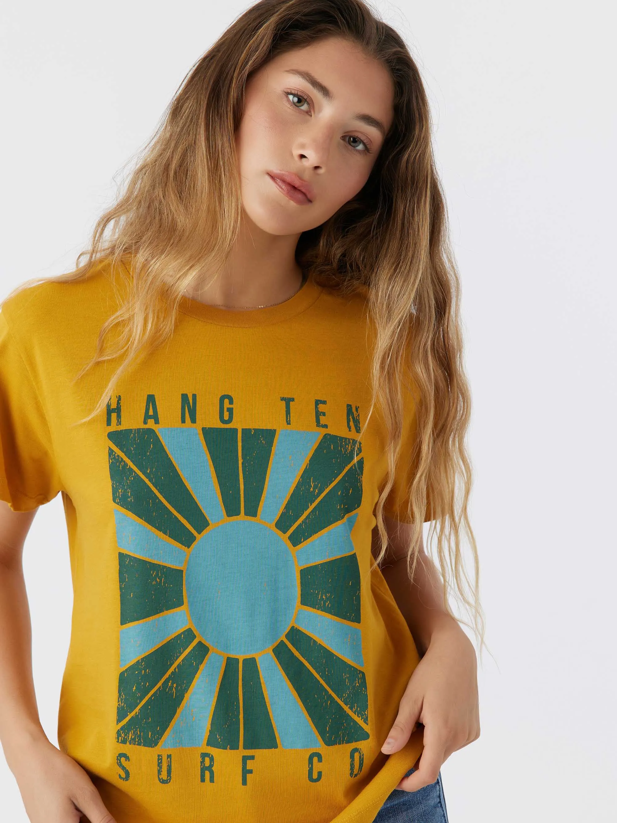Organic Sunlight Tee sold by Hang Ten product image thumbnail 4