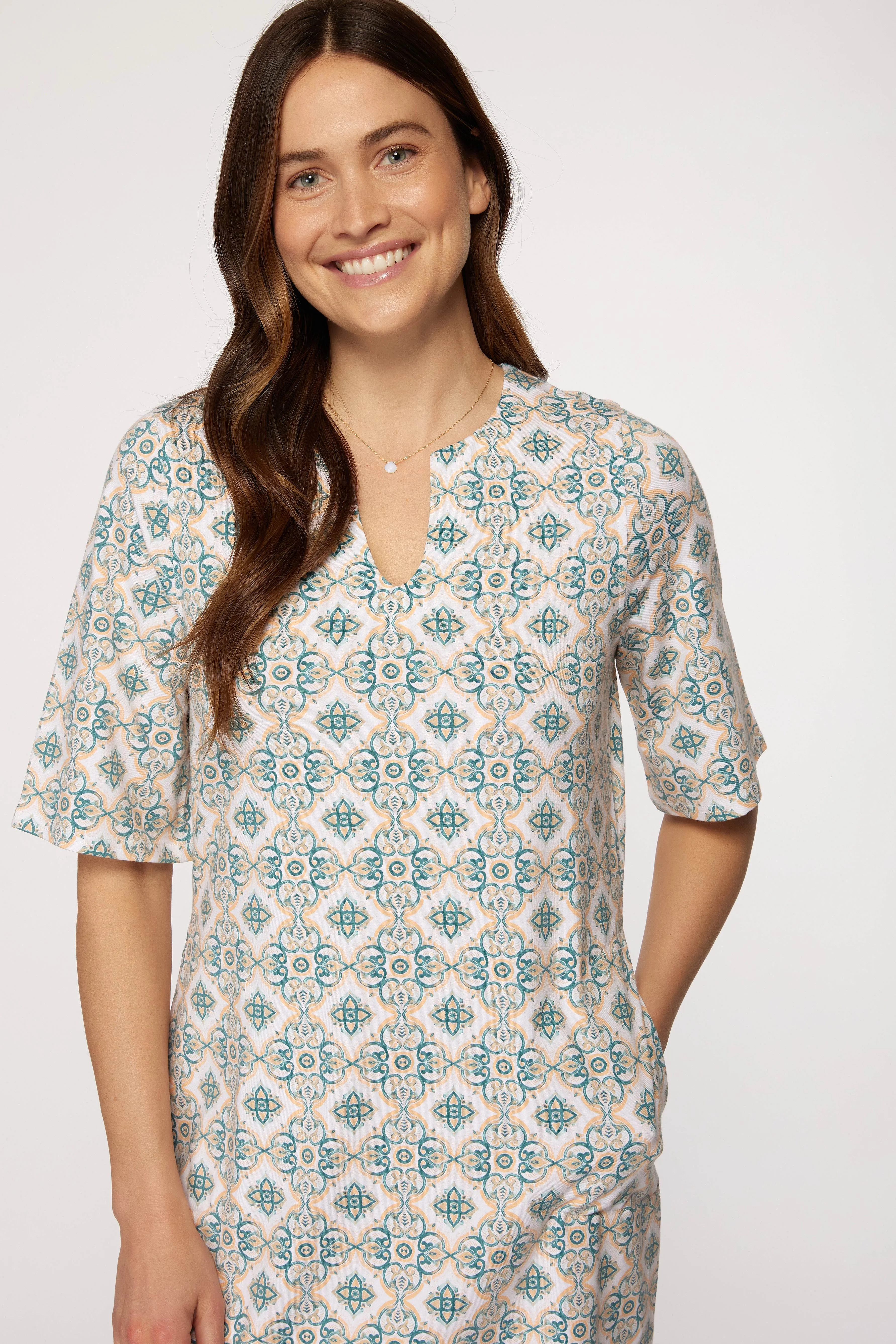 Seahorse Midi Dress sold by Hang Ten product image thumbnail 4