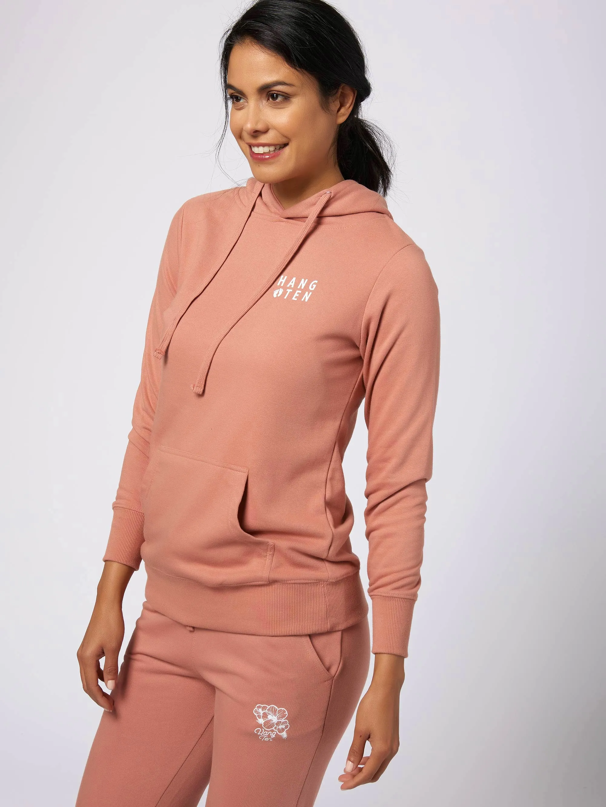 Hibiscus Touch Hooded Fleece sold by Hang Ten product image thumbnail 5
