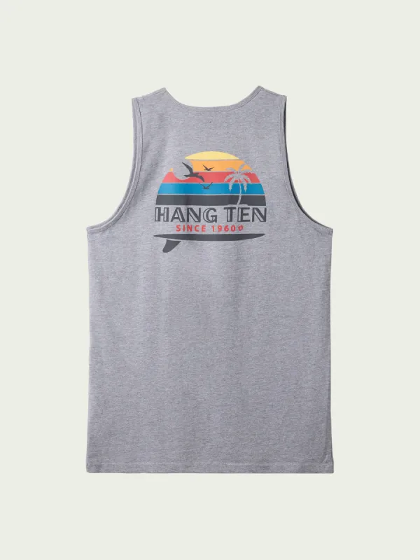 Windy Palm Tank sold by Hang Ten