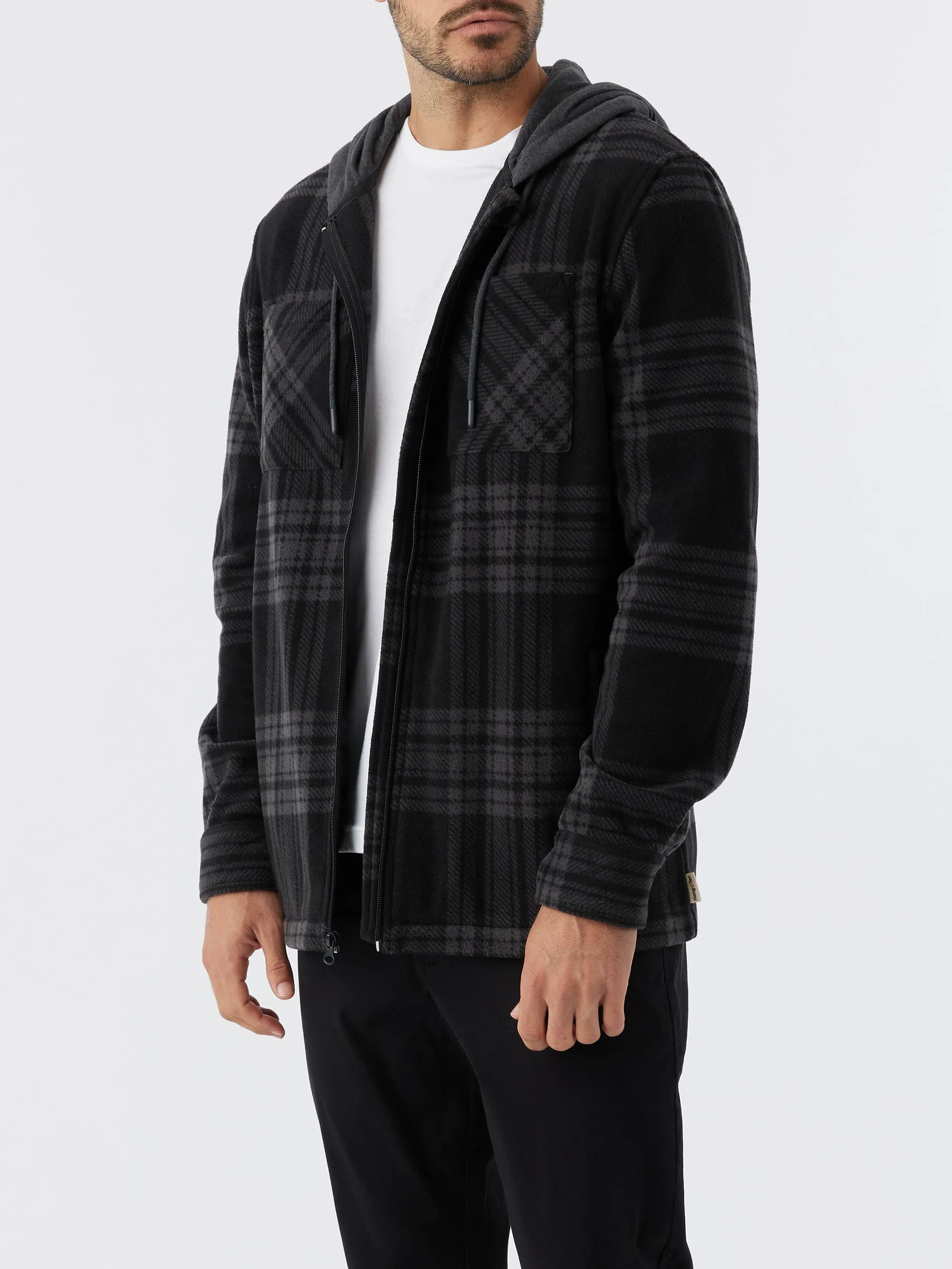 Cameron Hooded Zip Fleece sold by Hang Ten product image thumbnail 4