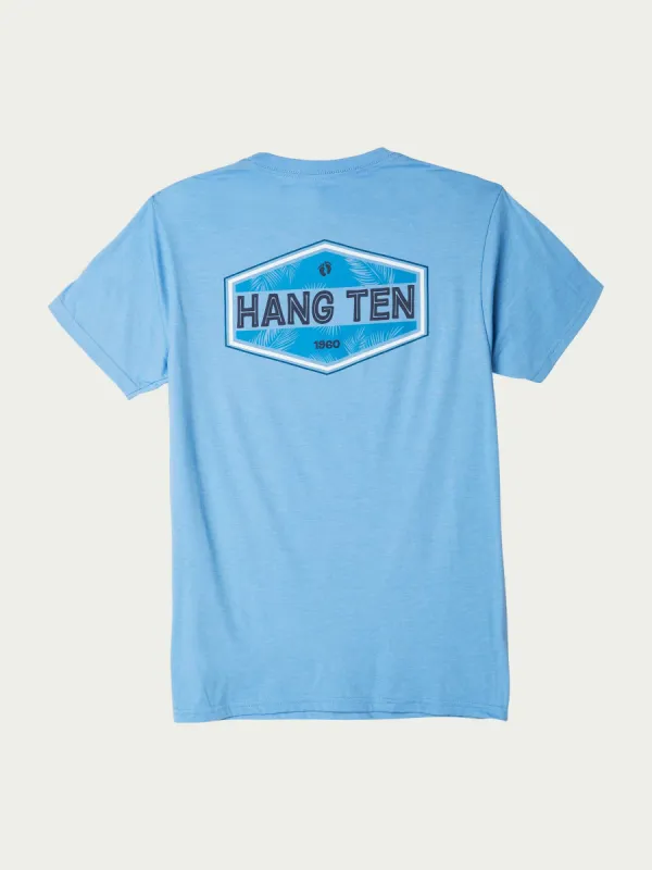 Palm Inset Tee sold by Hang Ten