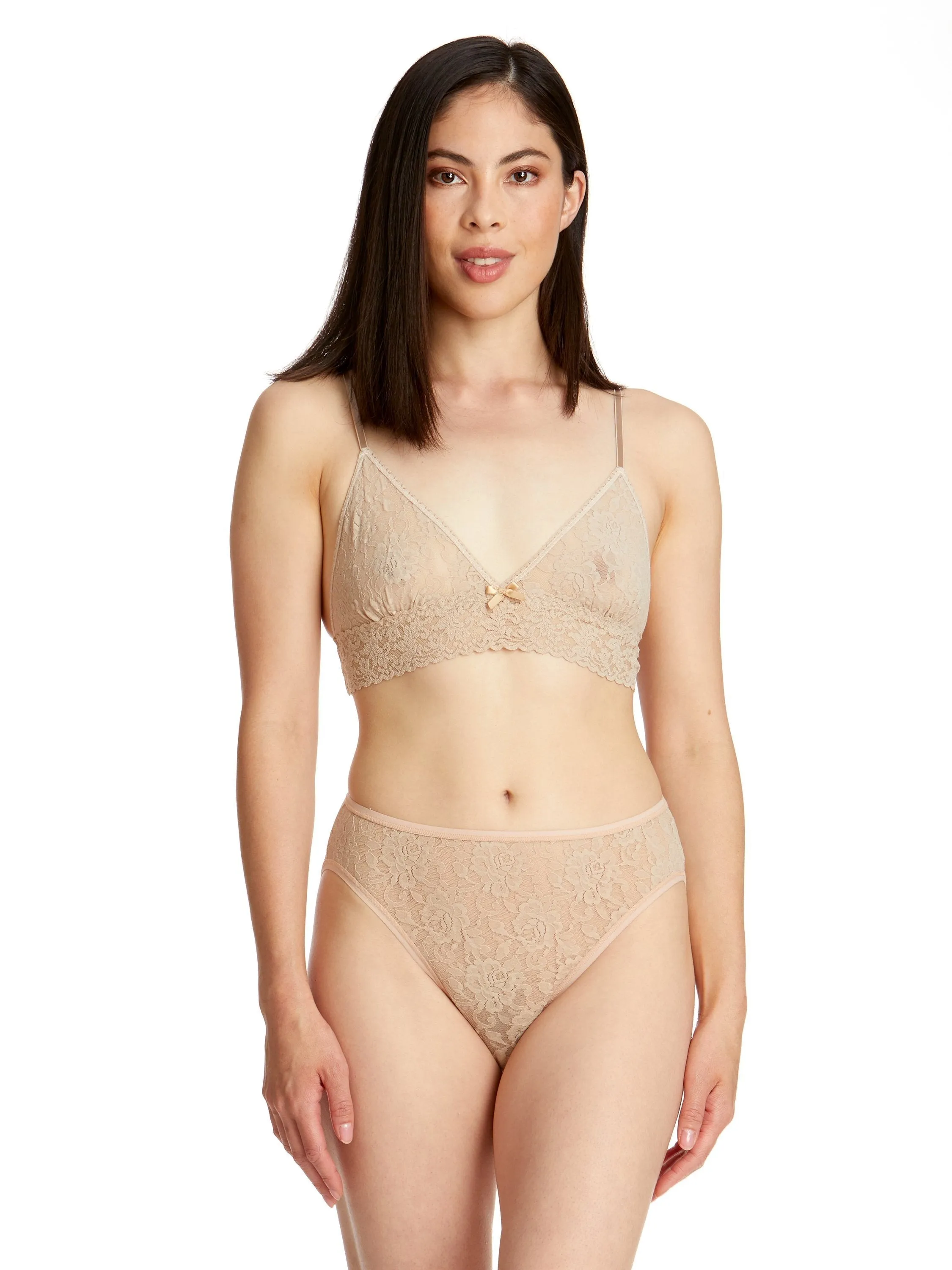 Signature Lace High Cut Brief Chai Sale sold by Hanky Panky product image thumbnail 2