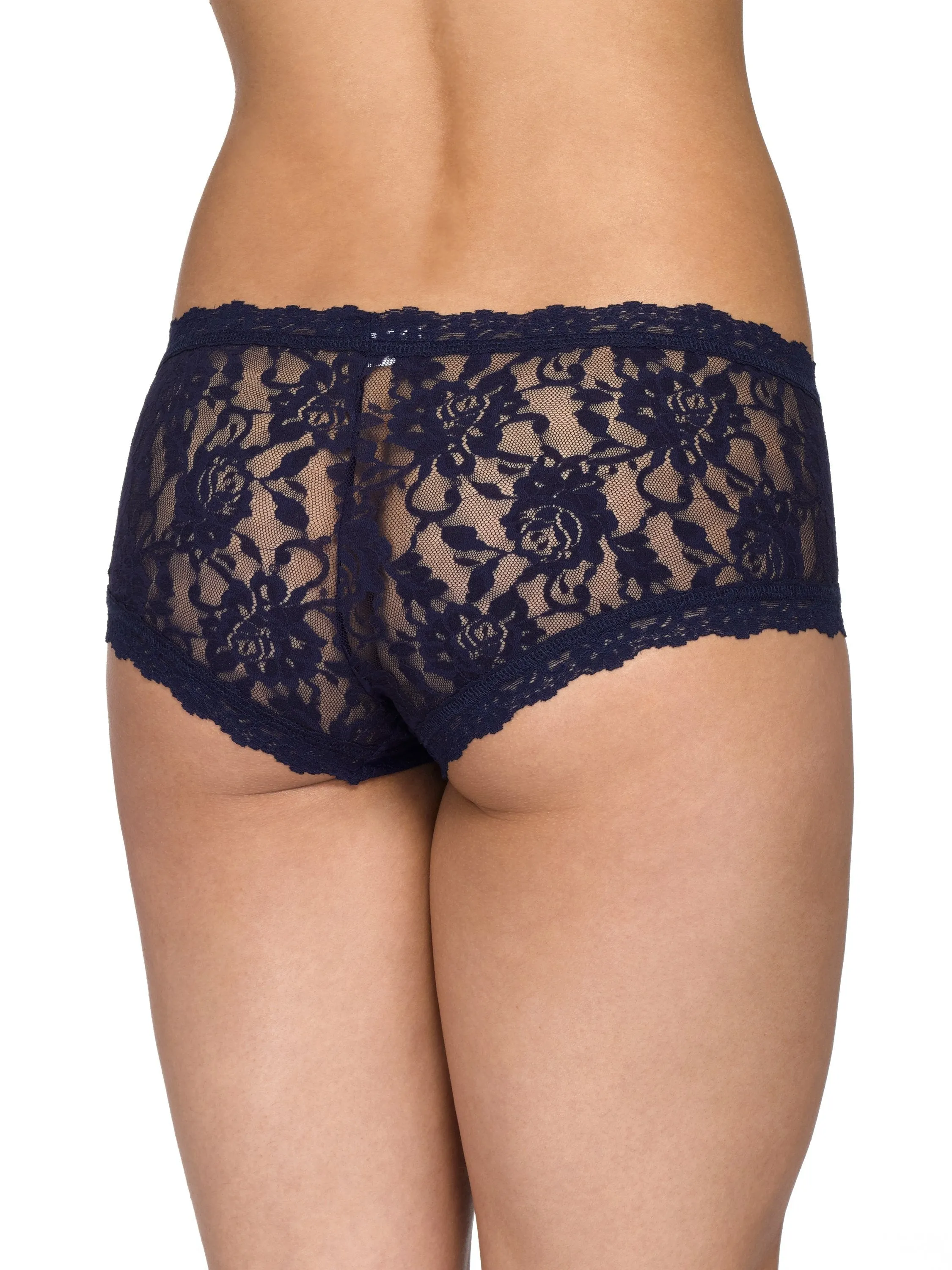 Signature Lace® Boyshort Navy sold by Hanky Panky product image thumbnail 2