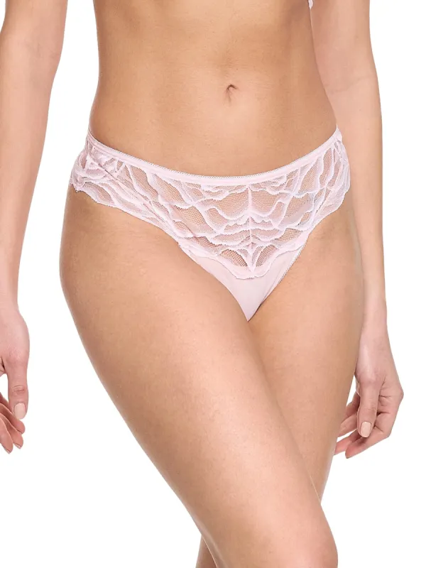 Silhouette Floral Natural Thong Vie En Rose Sale sold by Hanky Panky