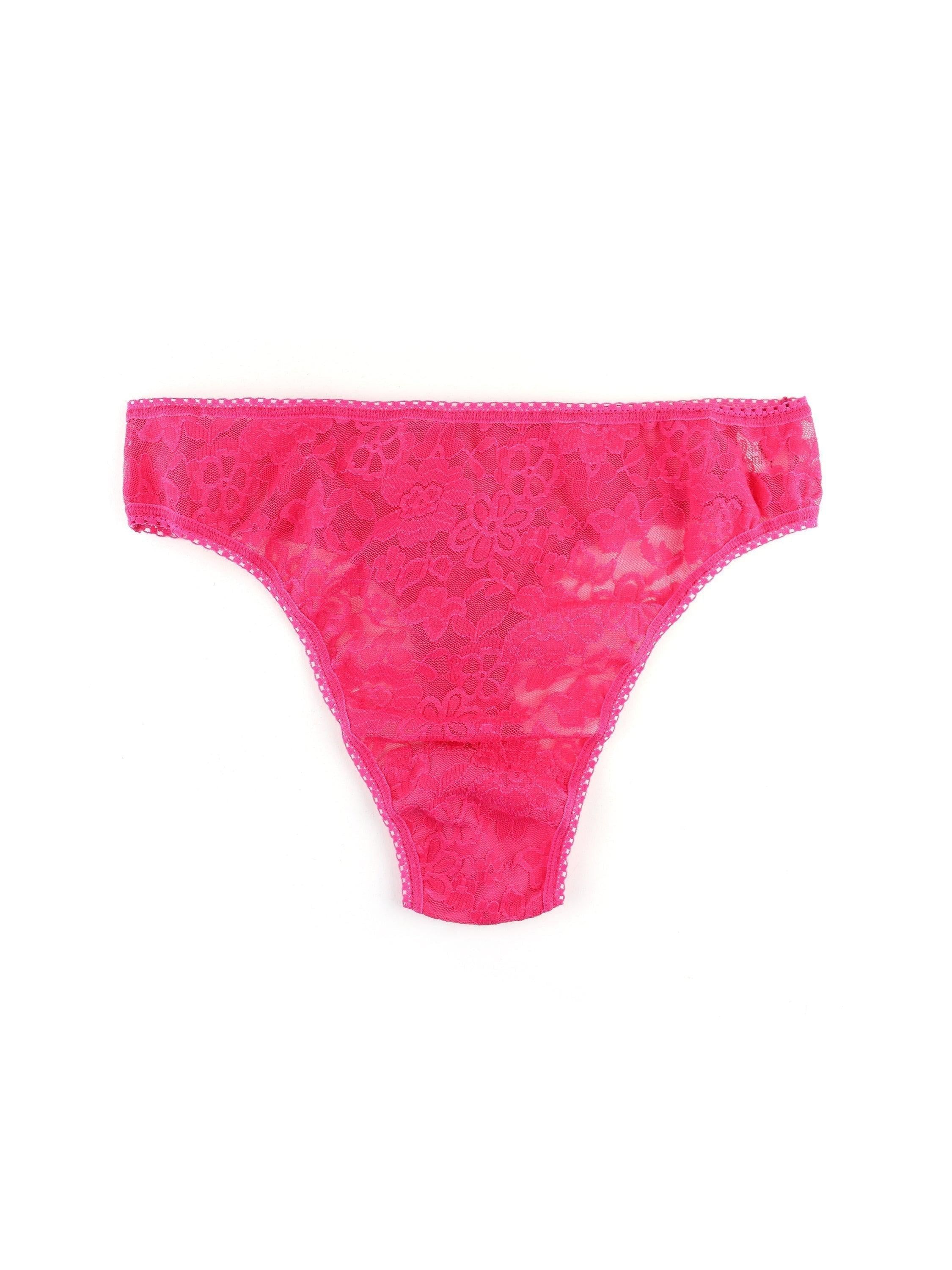 Daily Lace™ High Cut Thong Starburst Pink Sale sold by Hanky Panky