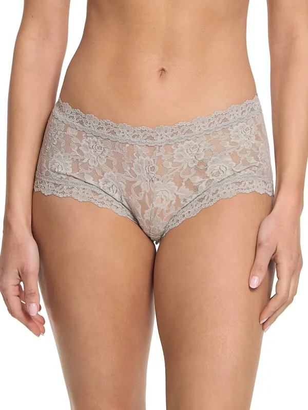 Signature Lace Boyshort Sleep In Grey Sale sold by Hanky Panky