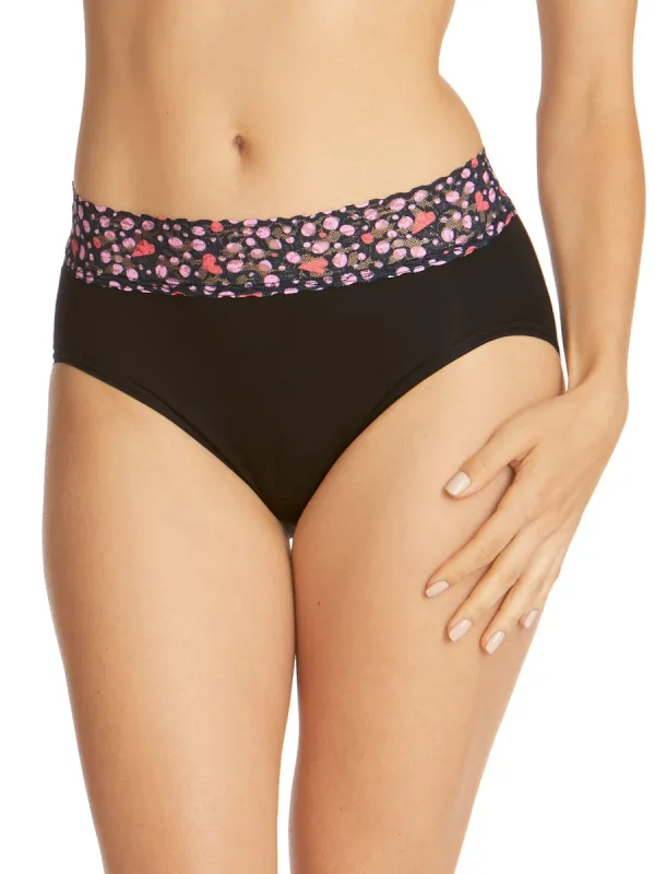 Supima® Cotton French Brief with Contrast Trim Sale sold by Hanky Panky