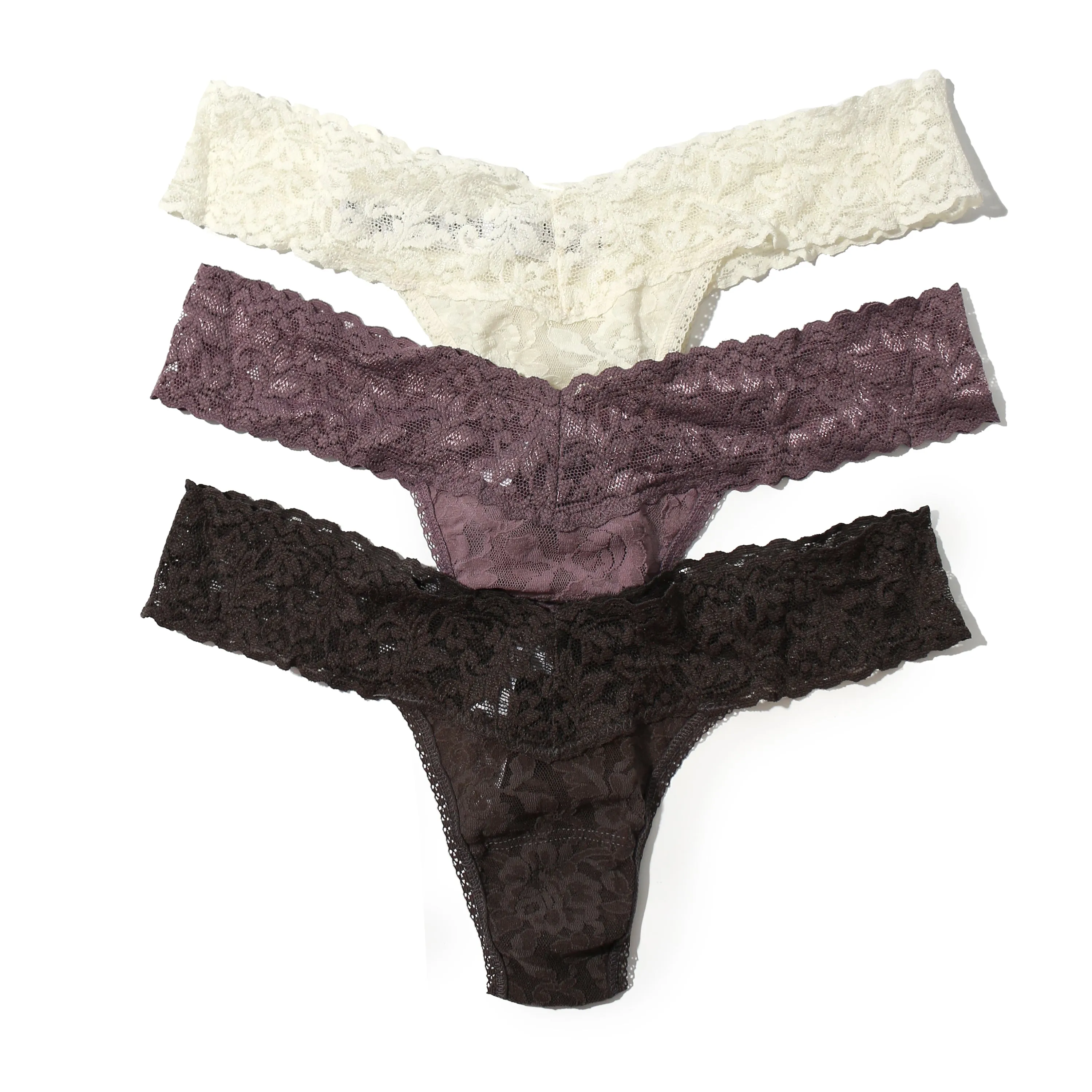 3 Pack Low Rise Thongs sold by Hanky Panky product image thumbnail 2